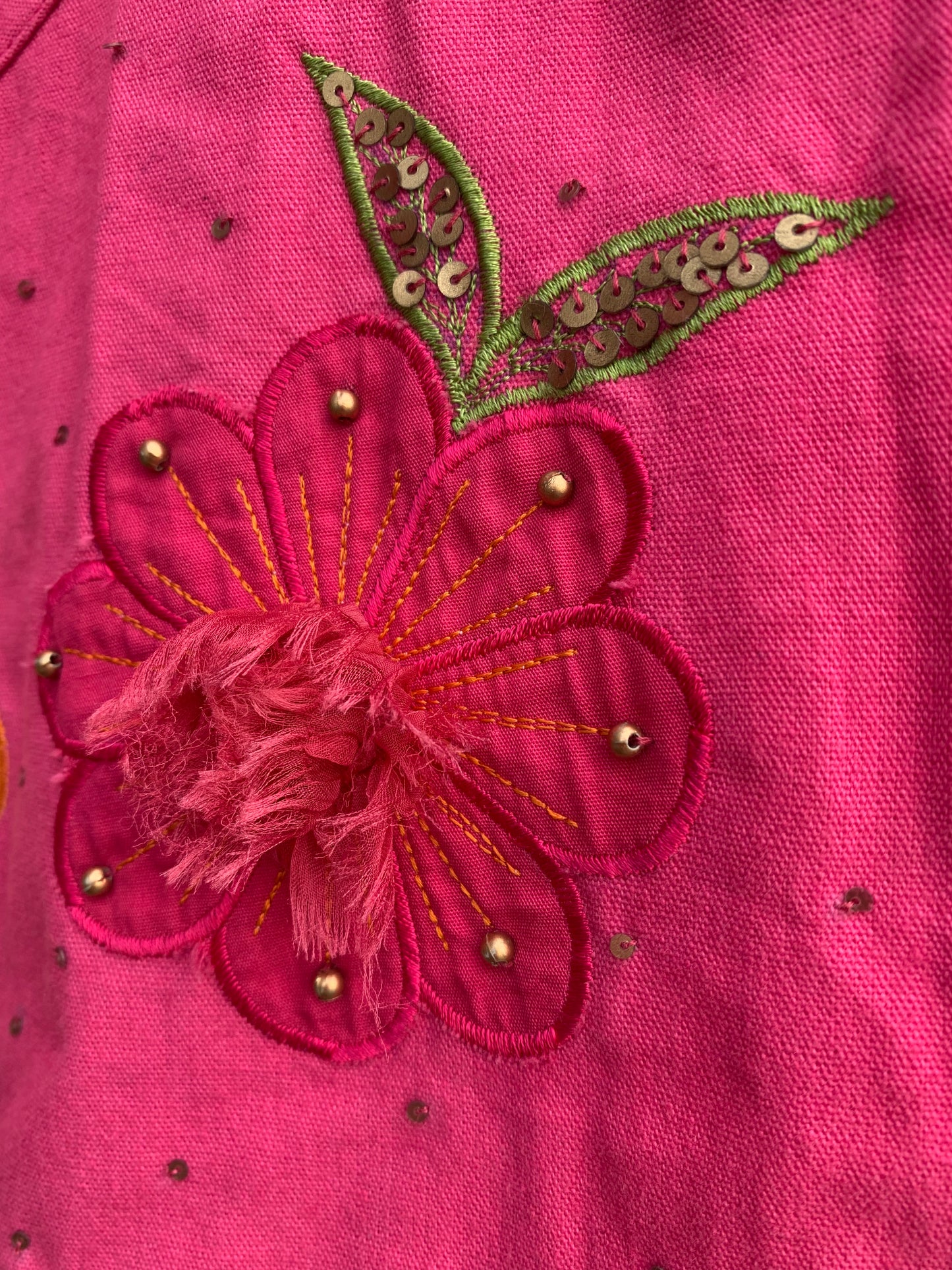 Pink coat 9-10y (134-140cm)