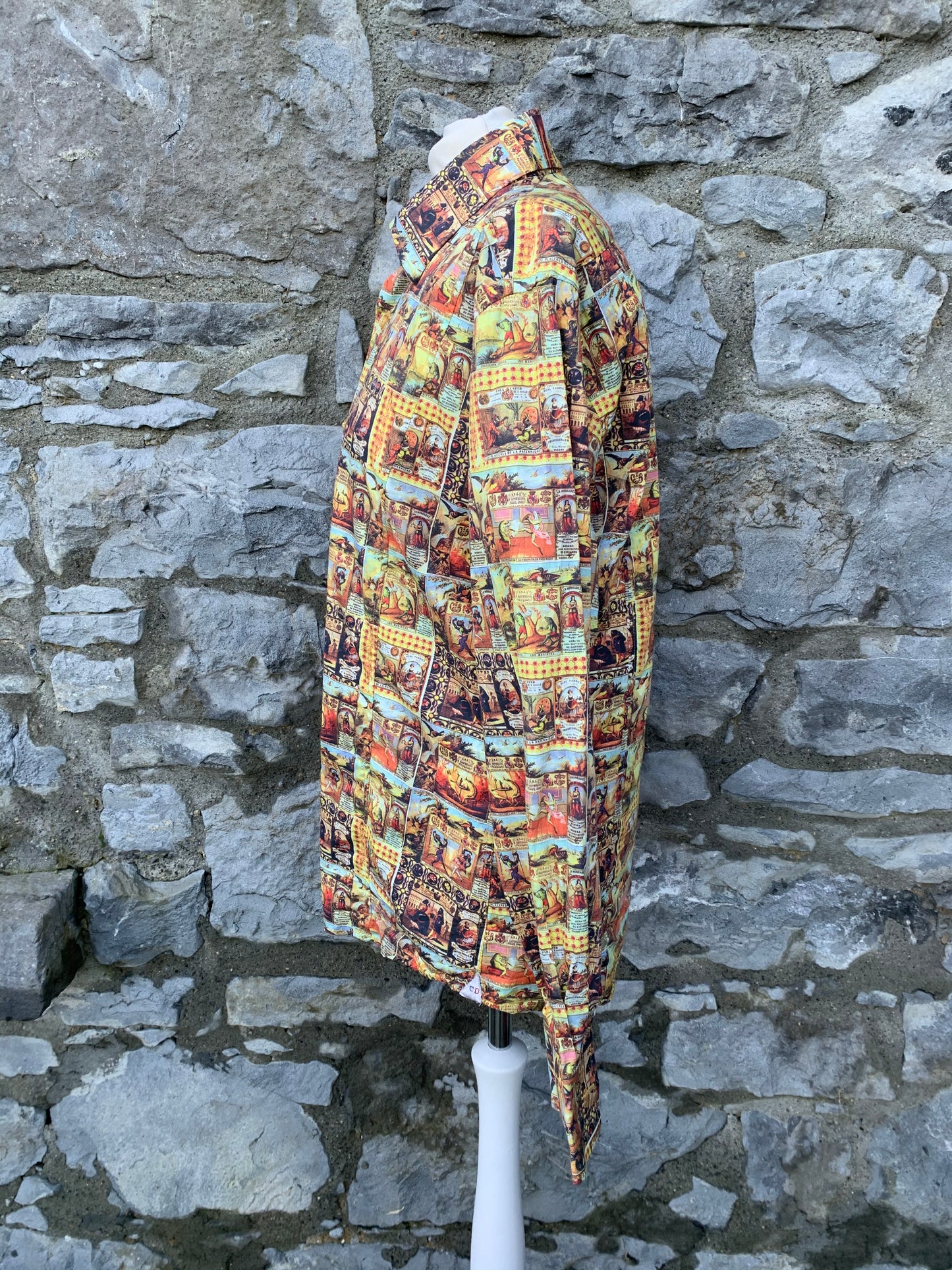 90s funky shirt S/M