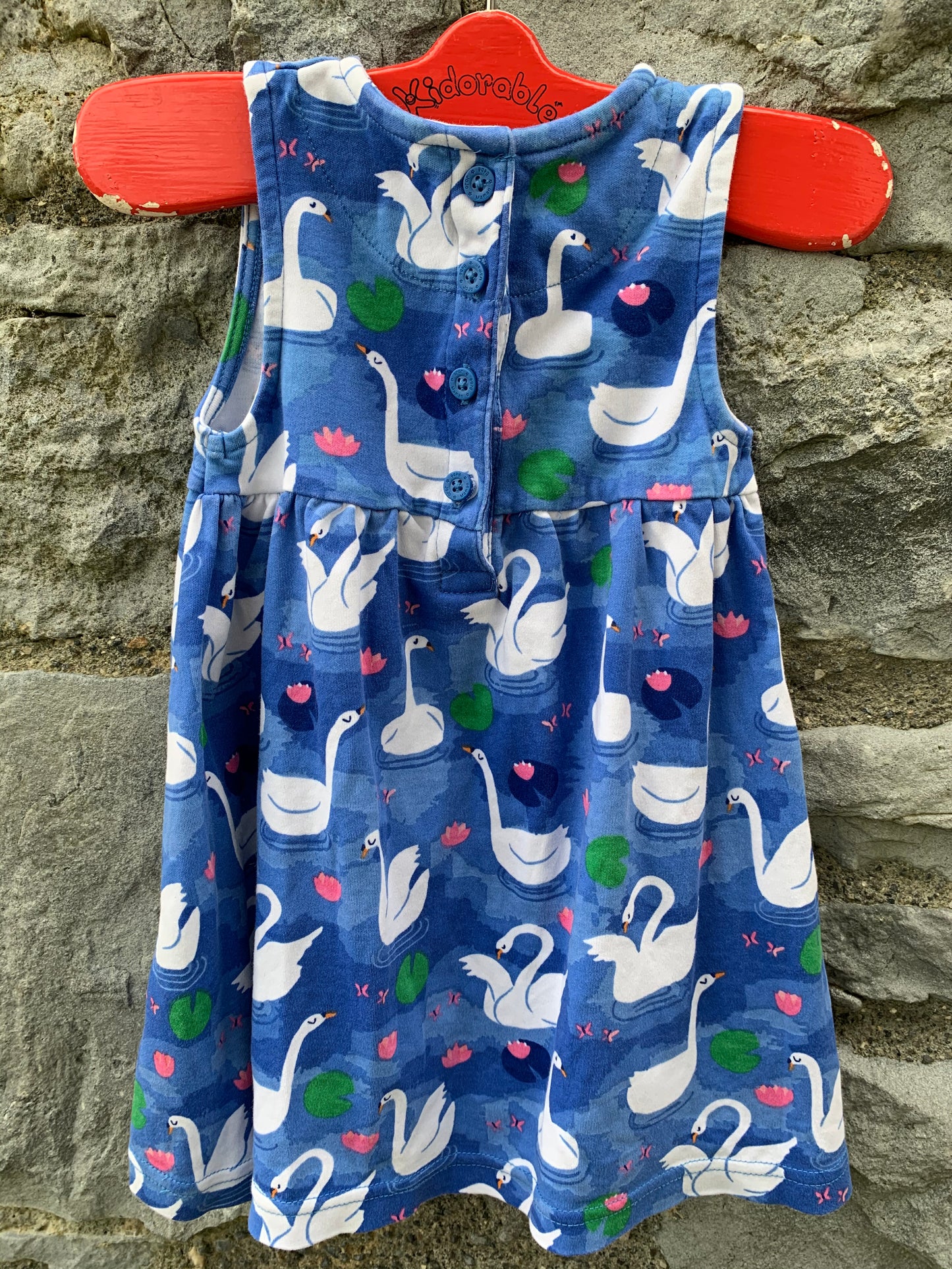 JMB swan pinafore 12-18m (80-86cm)