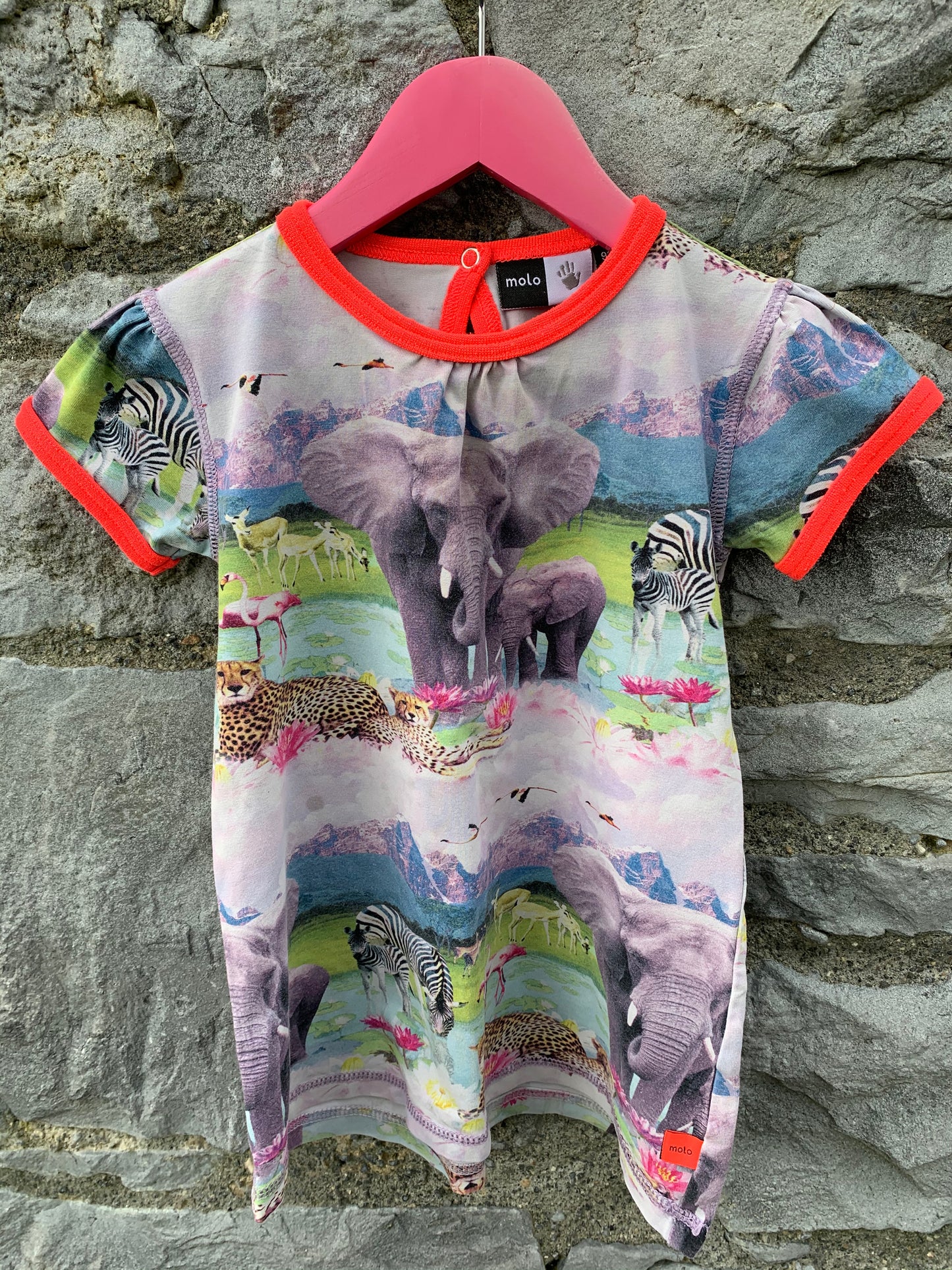 Safari dress 2y (92cm)