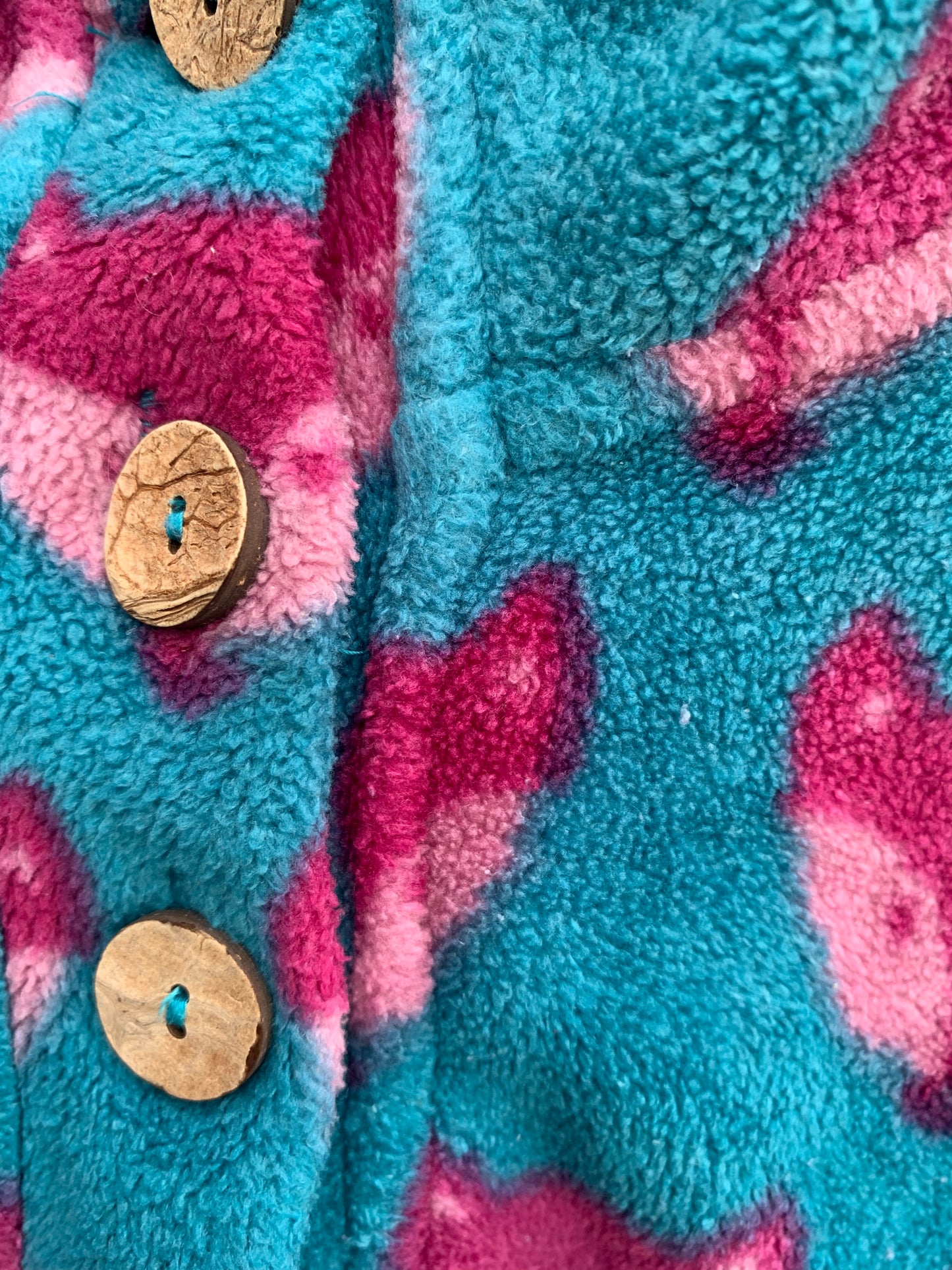 Foxes blue fleece 6y (116cm)