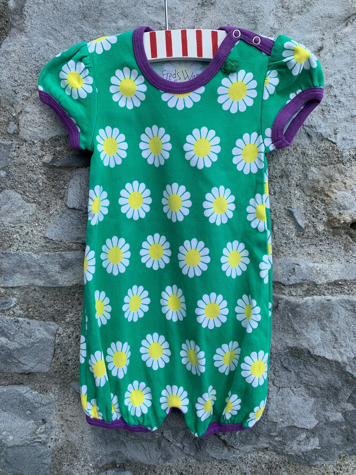 Daisies rompers 0-3m (56-62cm)