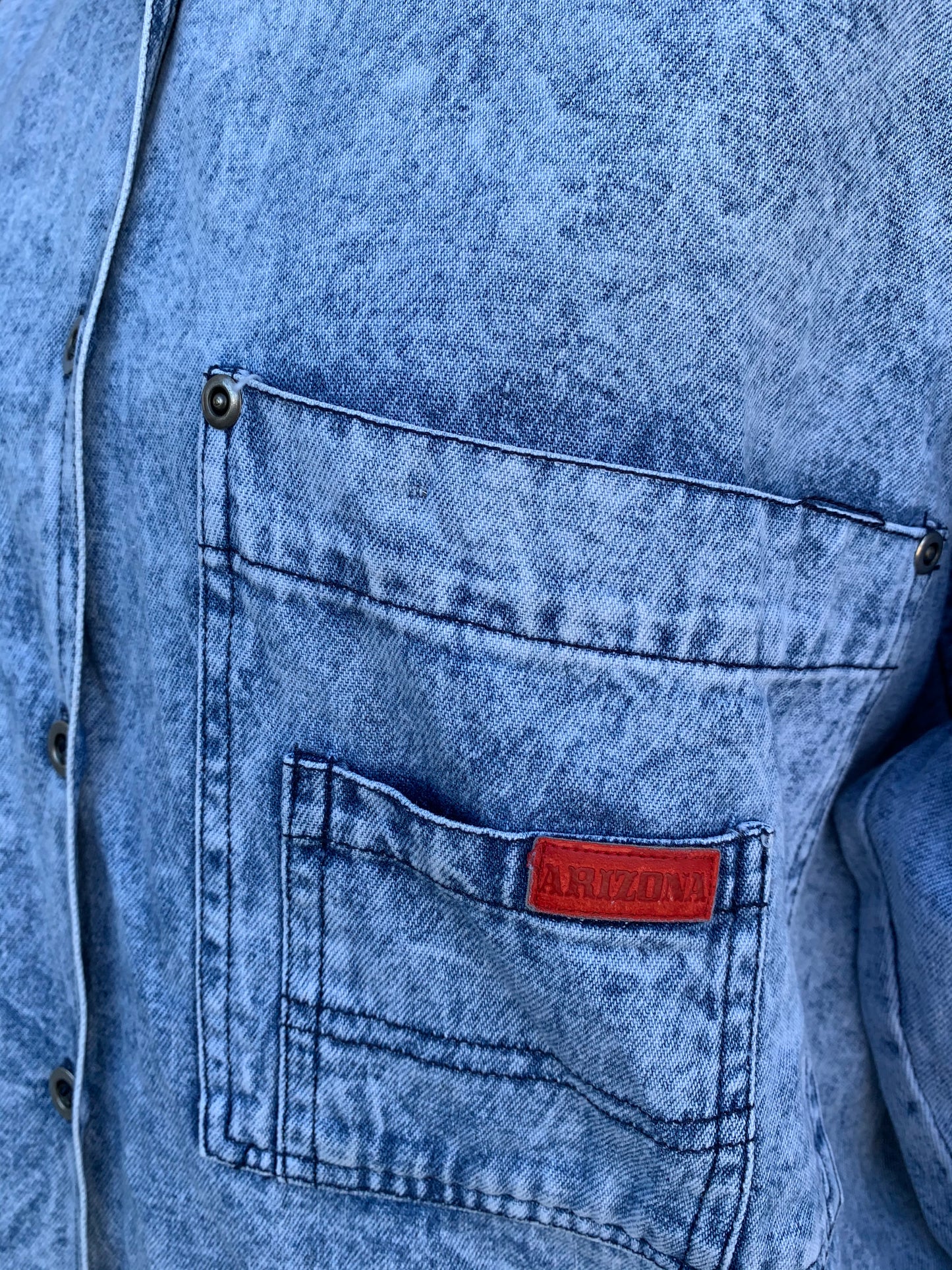 Arizona 80s denim shirt uk 12