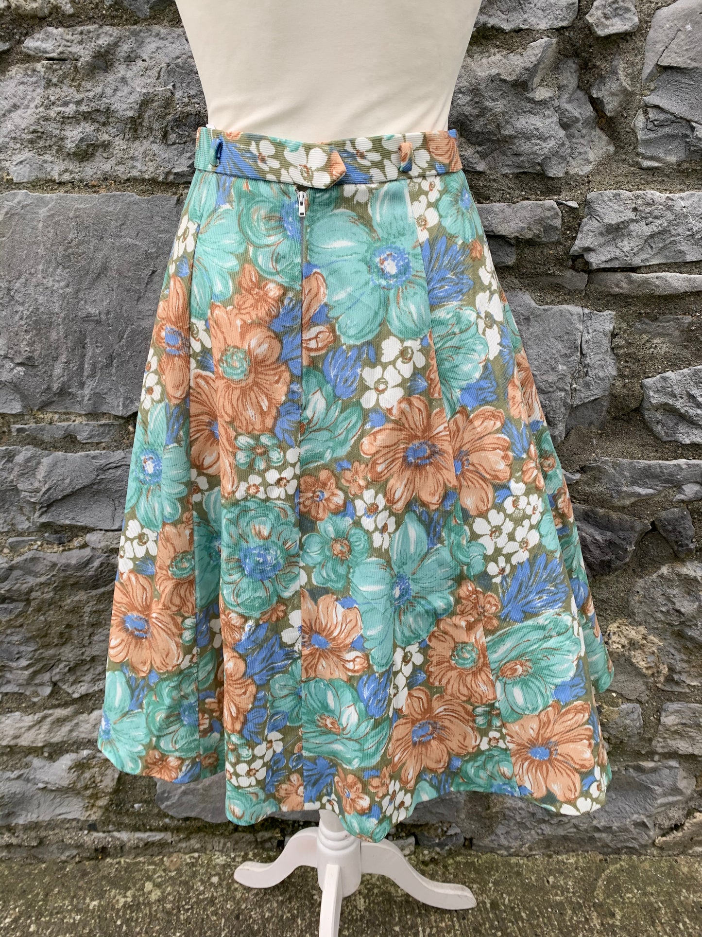 Sams pastels flowers skirt uk 8-10