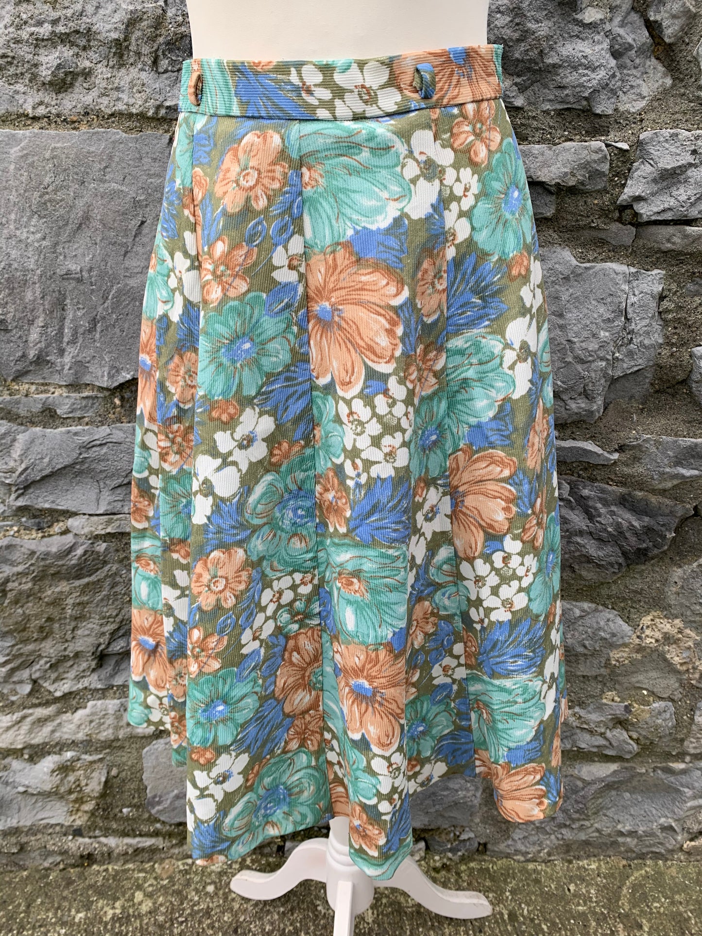 Sams pastels flowers skirt uk 8-10