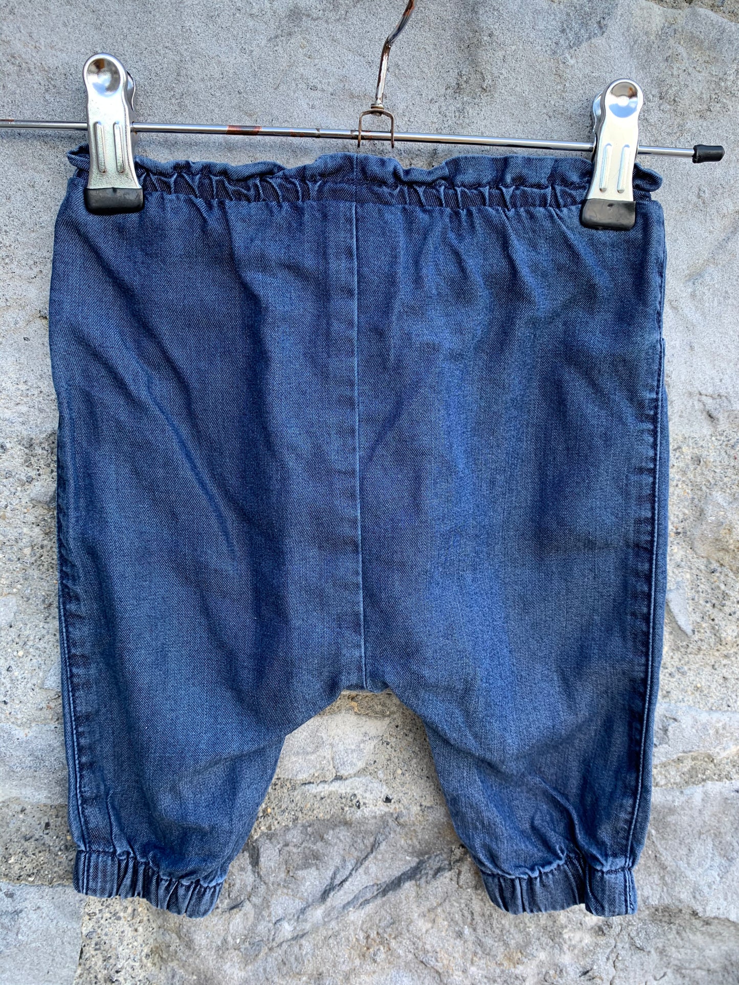 Light denim pants 3-6m (62-68cm)