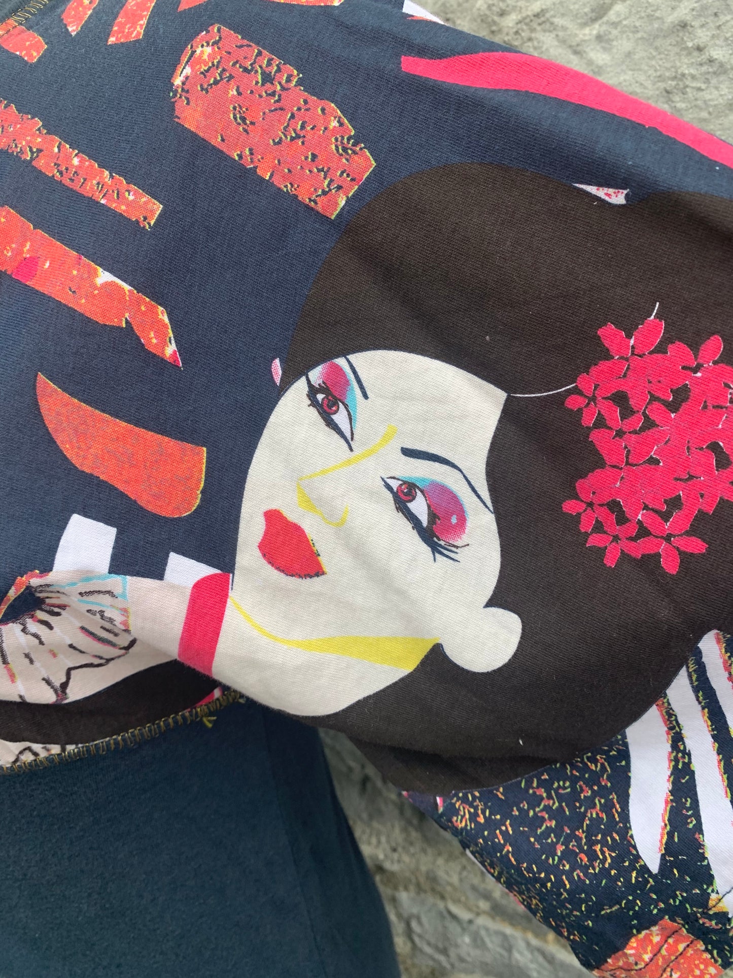 Japanese theme top uk 8-10