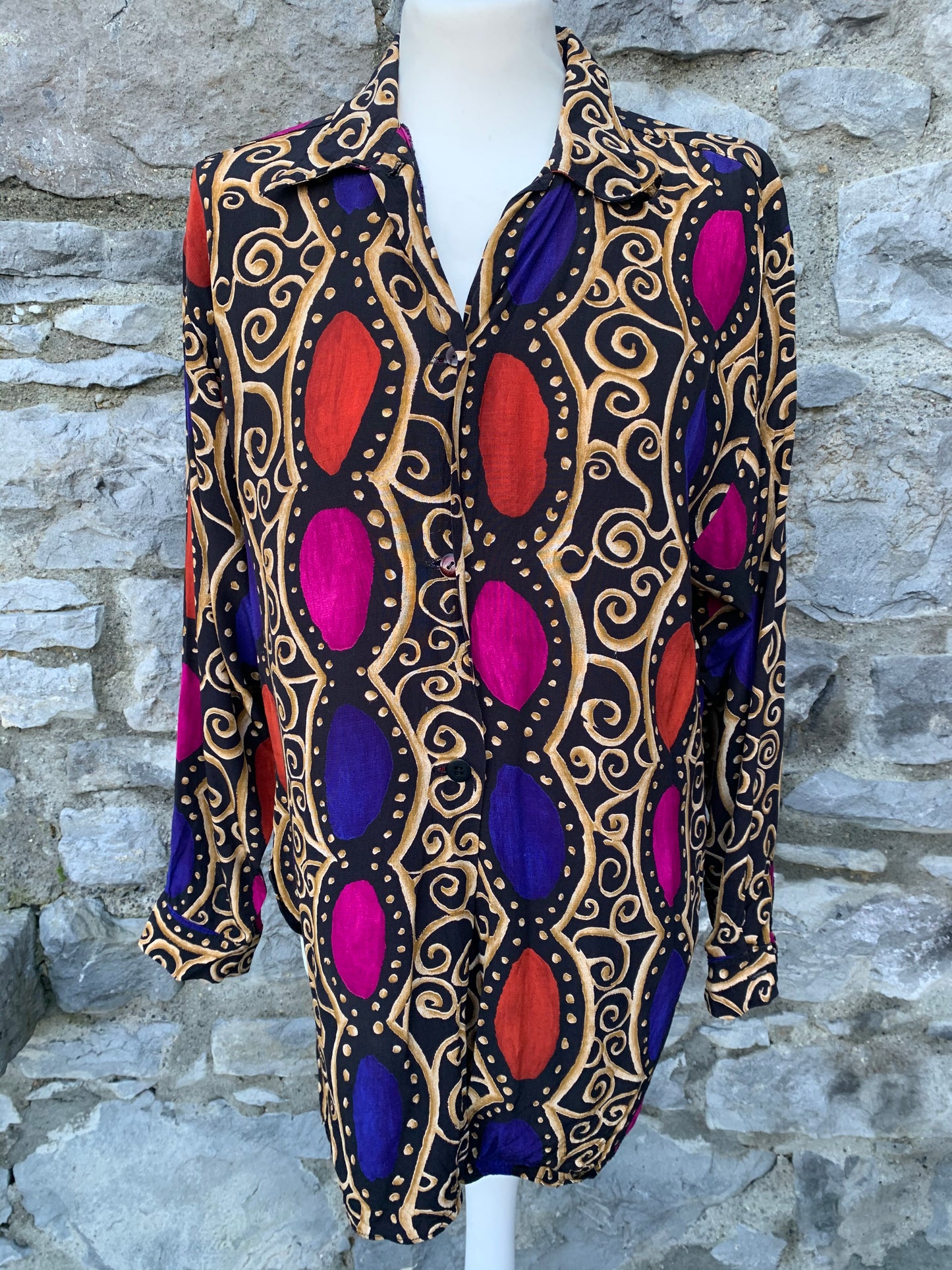 Printemps 80s shirt uk 10-12
