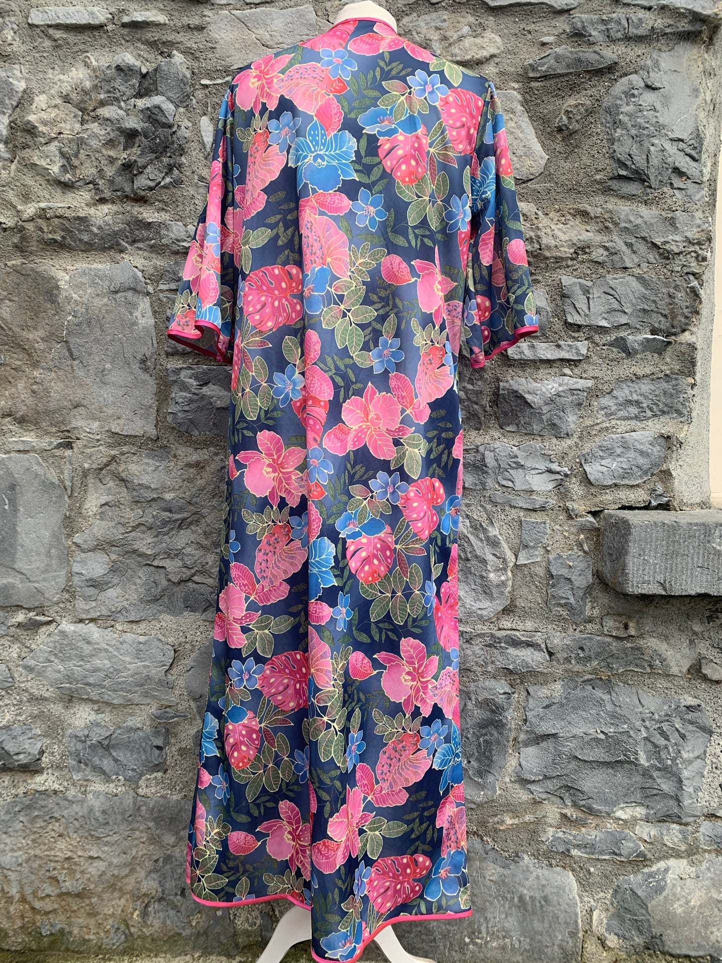 Floral house coat uk 10-12