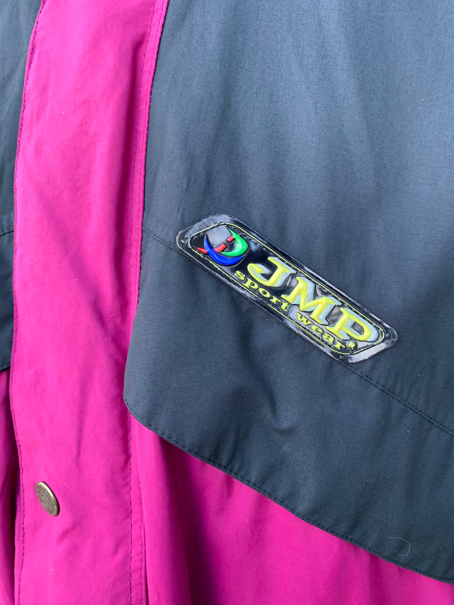 JMP 90s pink raincoat Large