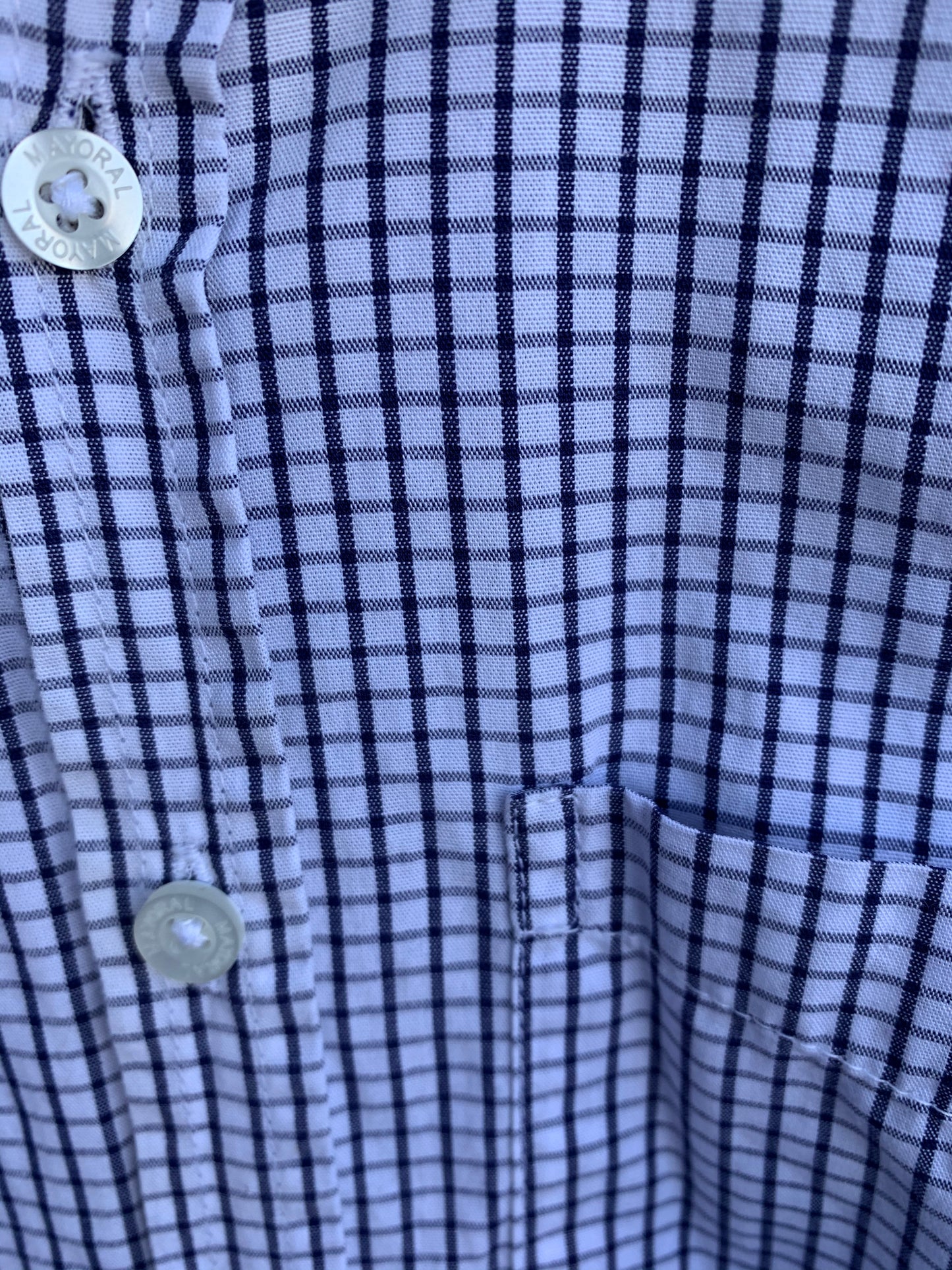 White&navy shirt 5y (110cm)