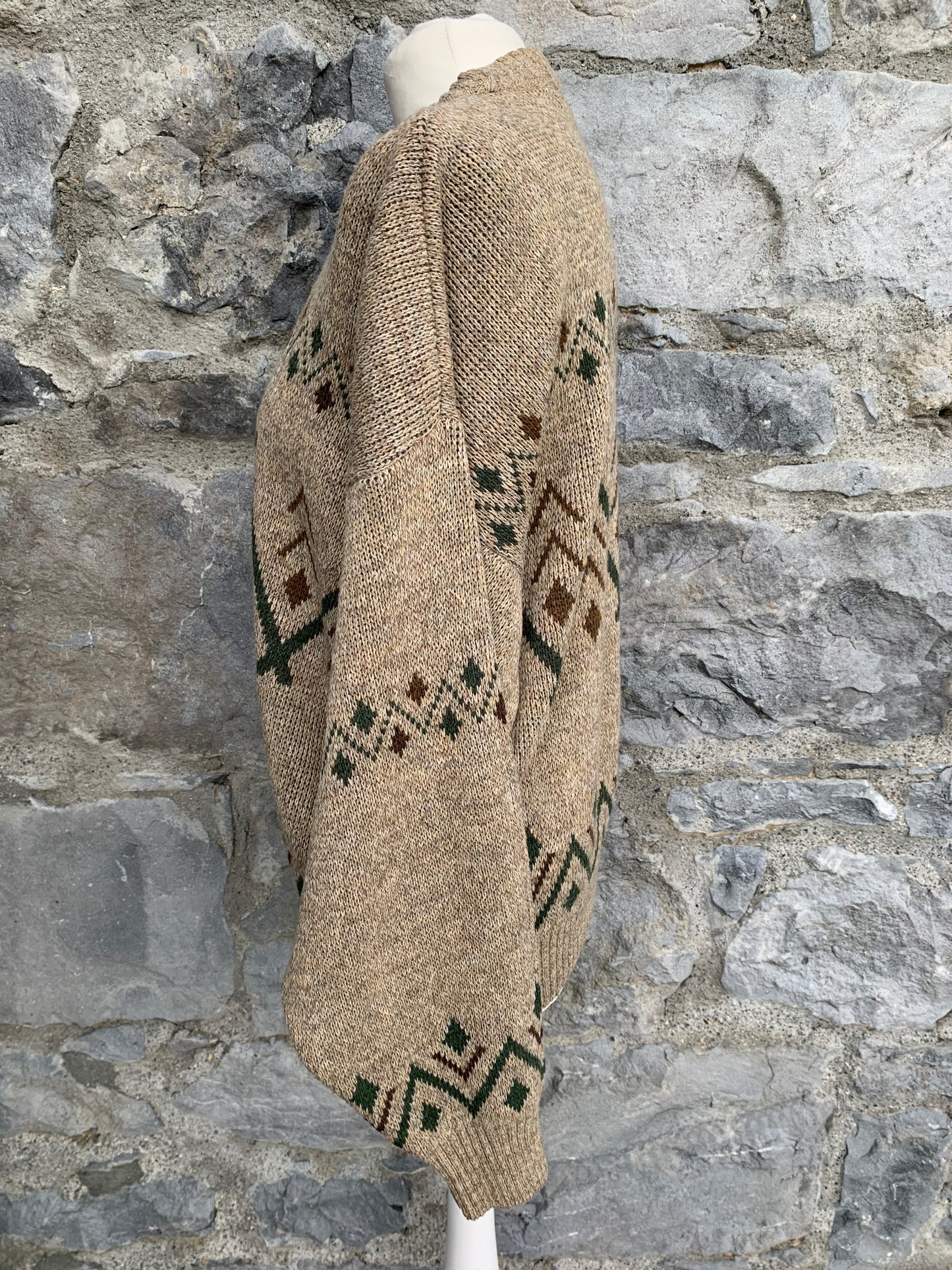 Paramount 90s beige jumper Medium
