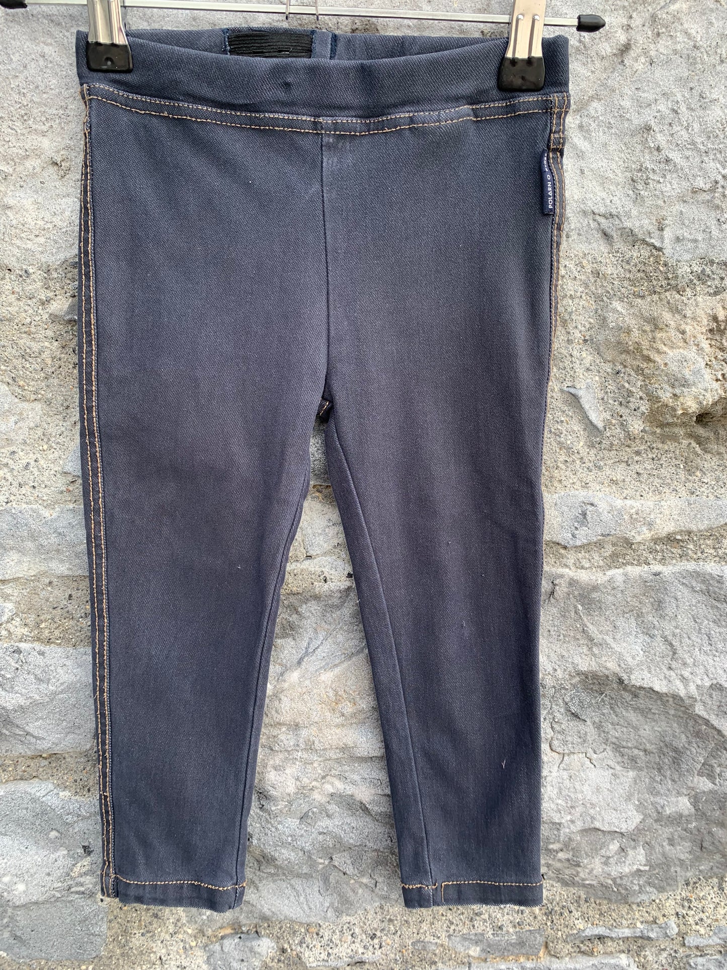 Navy leggings 18-24m (86-92cm)