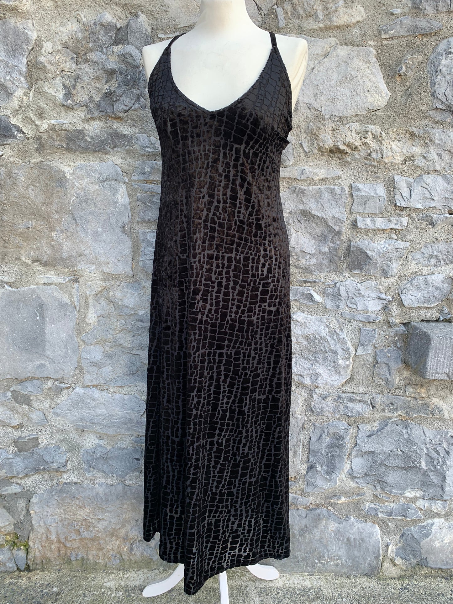 Black squares dress uk 10