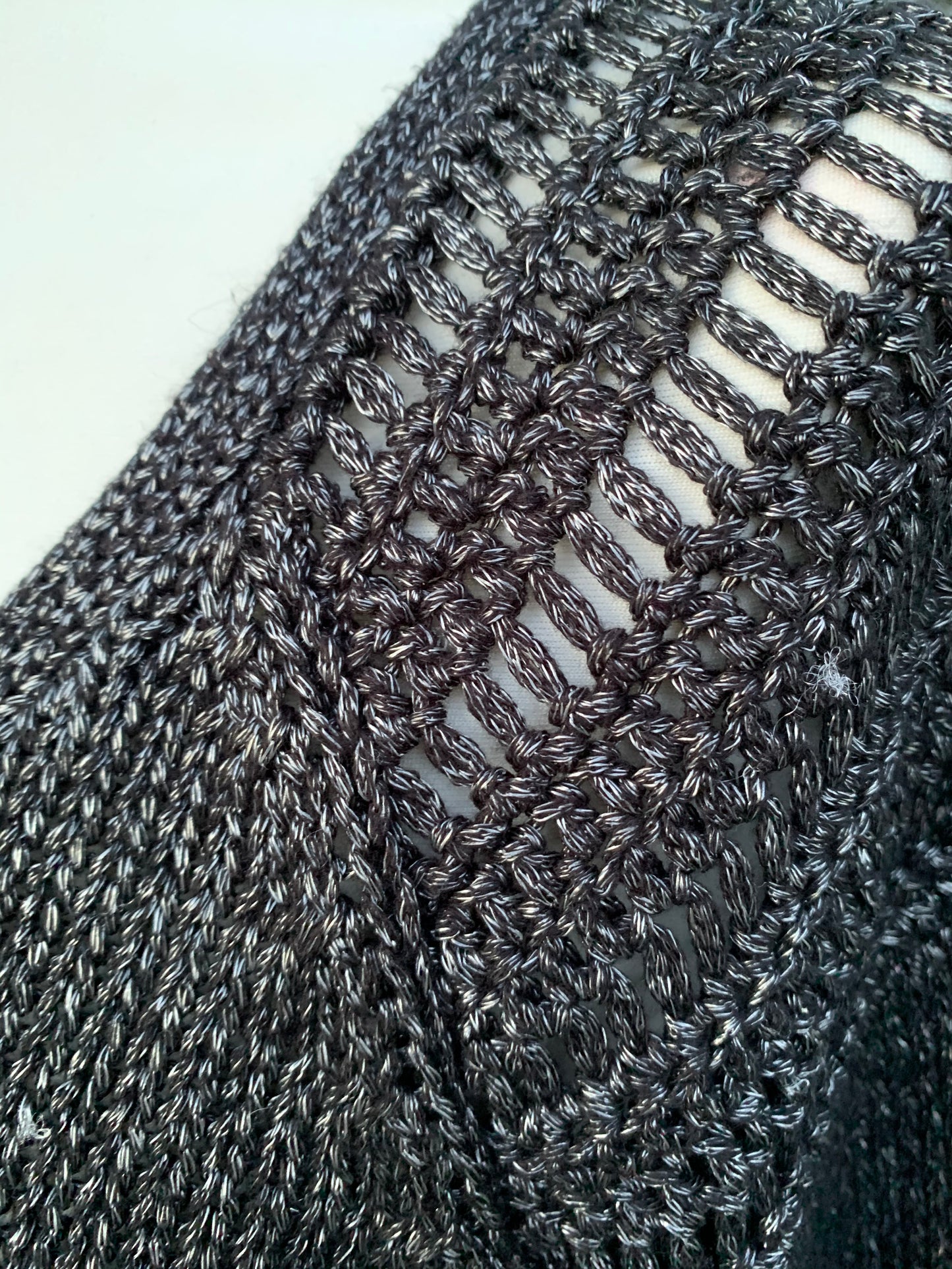 Sparkly pointelle jumper uk 8-10