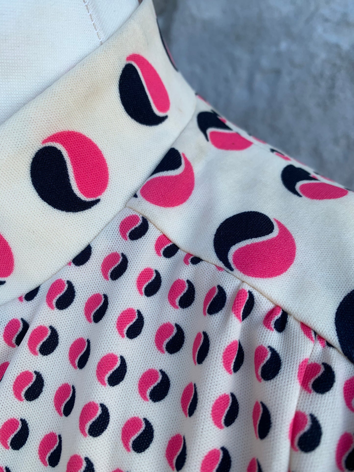 Rod'elle 70s big dots dress uk 14