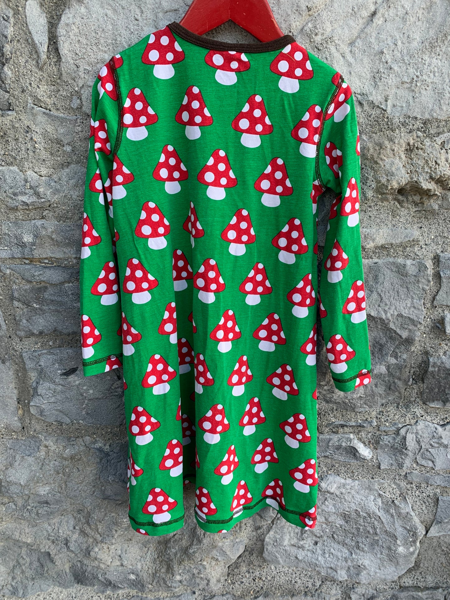 Mushroom dress 5-6y (110-116cm)