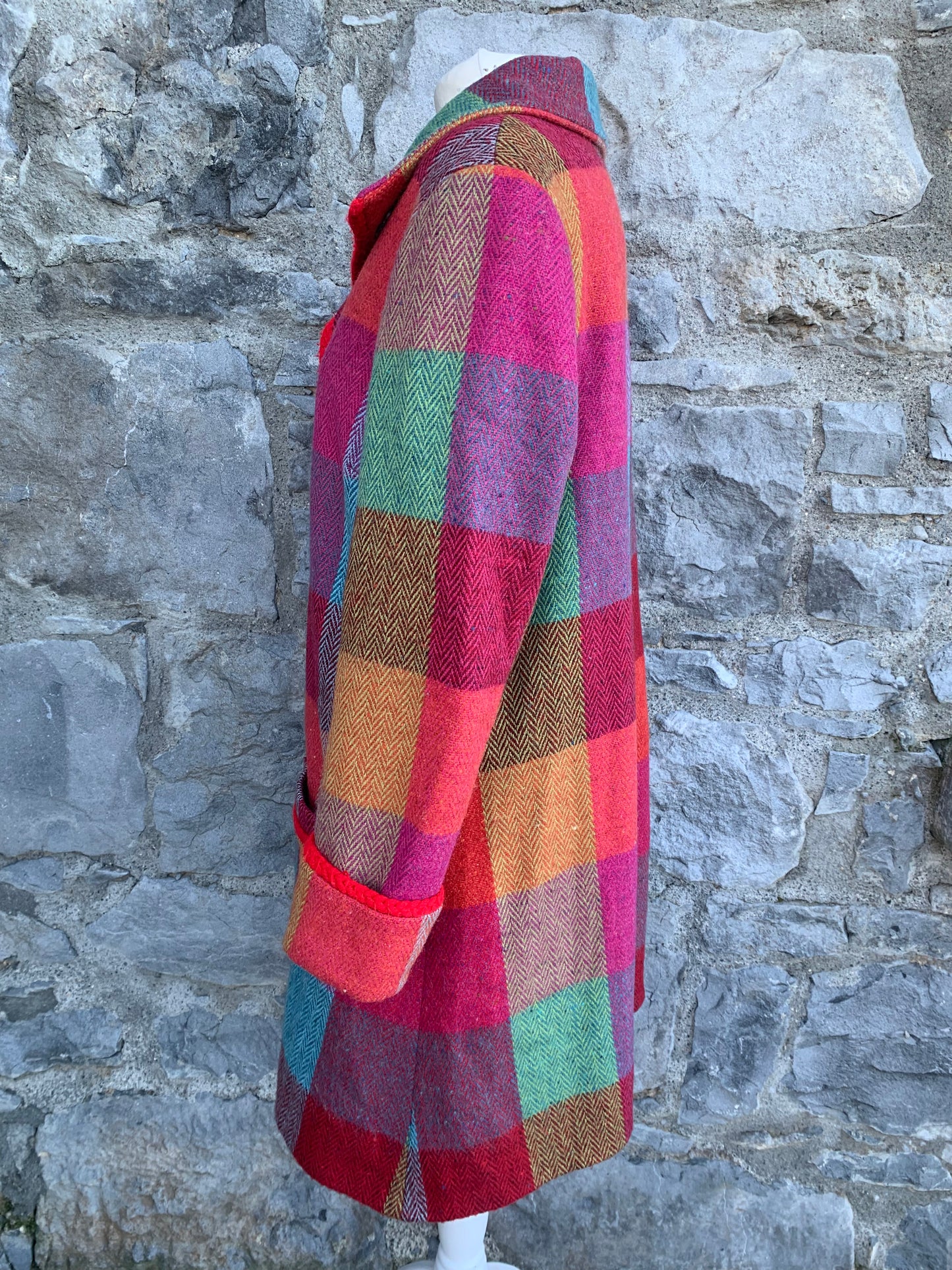 Rainbow tweed coat uk 14