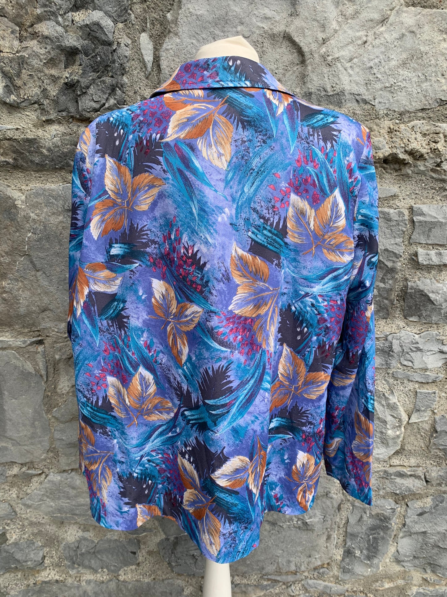 80s leaves jacket uk 18-22