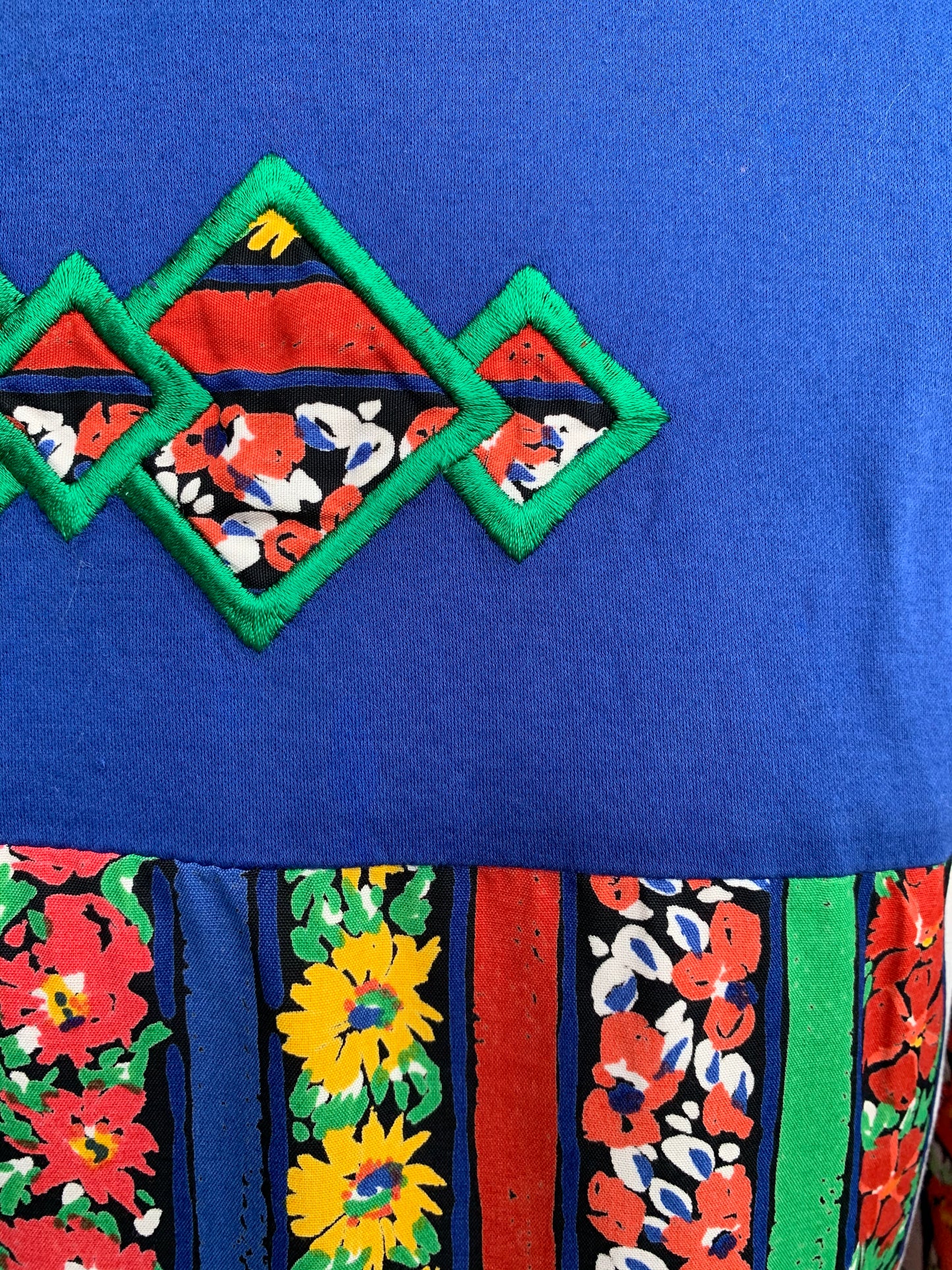 Madge abstract floral T-shirt uk 12
