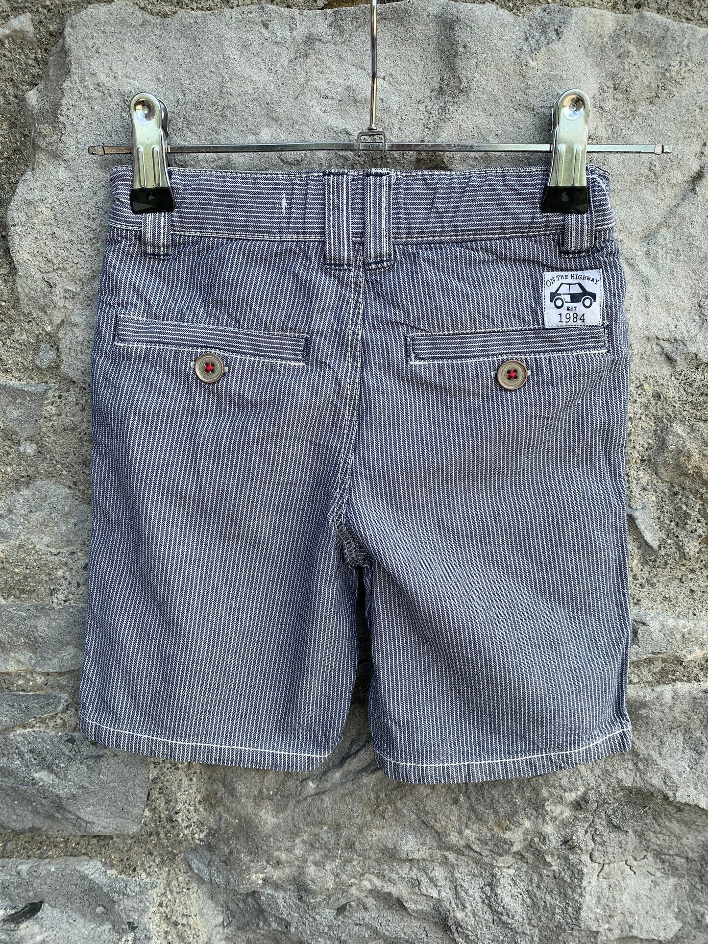 Stripy shorts 2-3y (92-98cm)