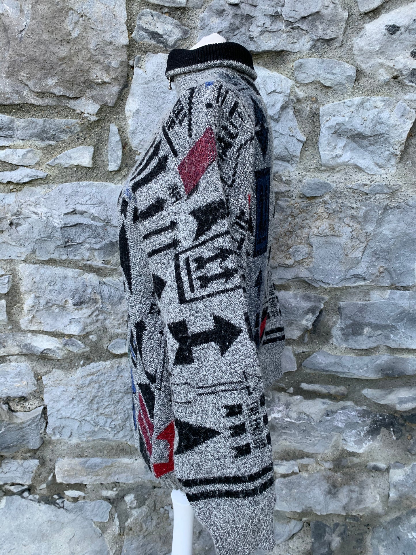 St.Clou grey arrow jumper Medium