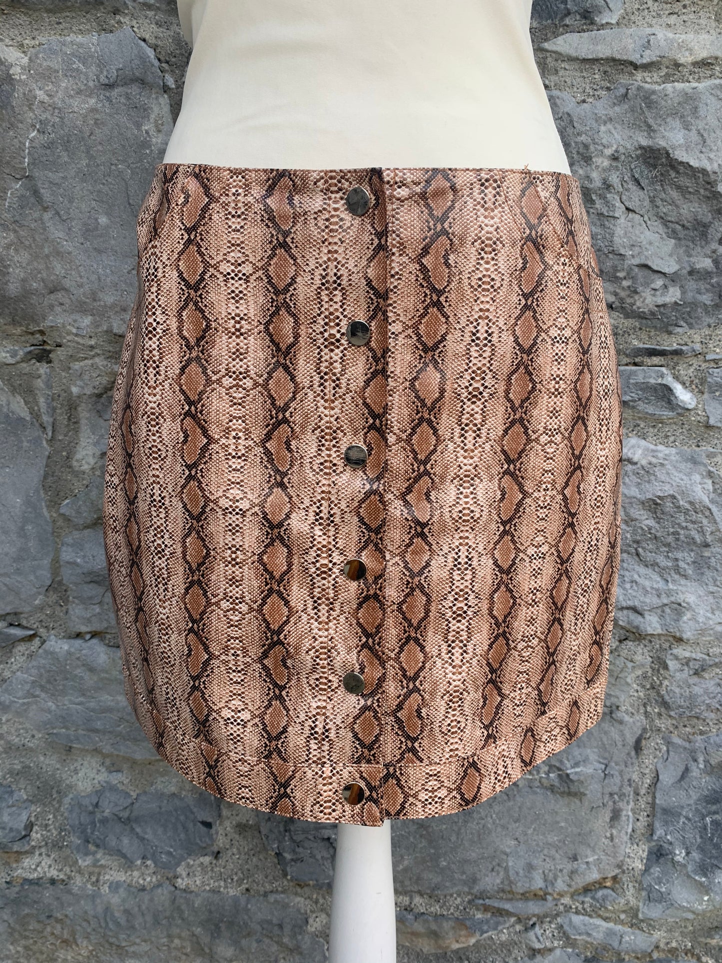 Snakeskin skirt uk 12