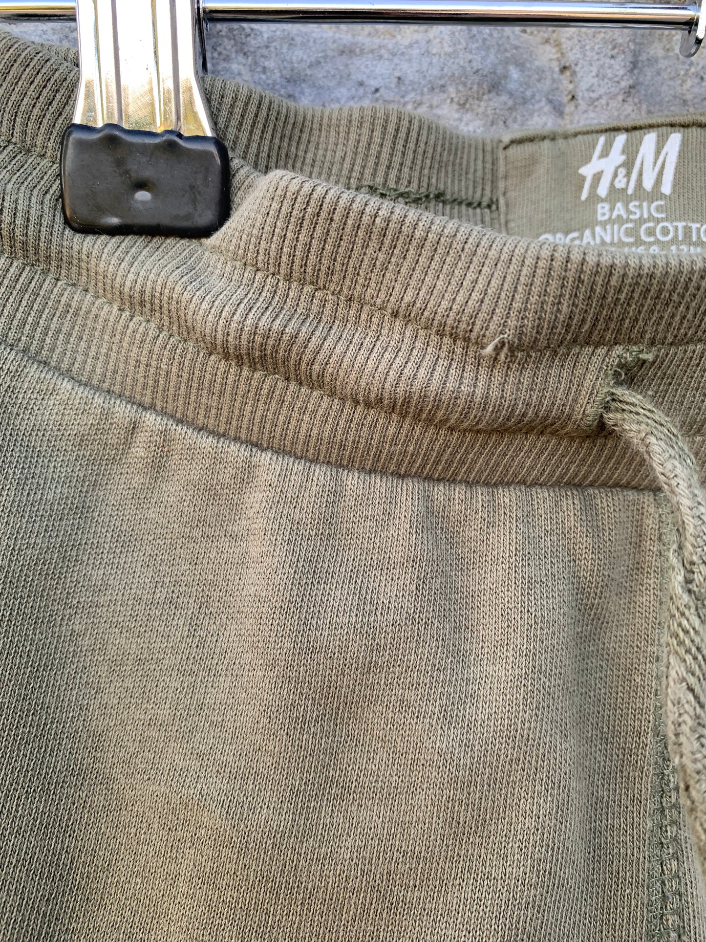 Green tracksuit bottoms 9-12m (74-80cm)