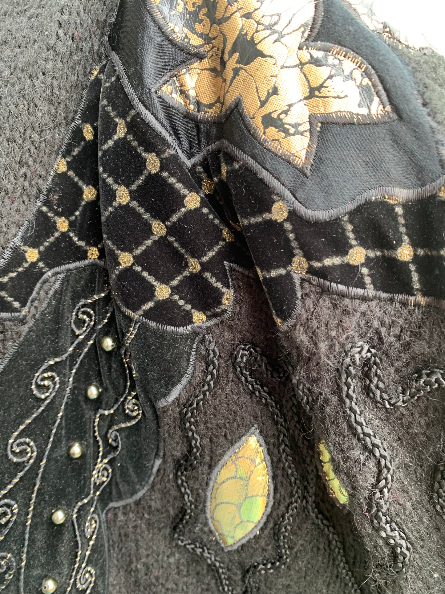 Black embroidered cardigan uk 10-14