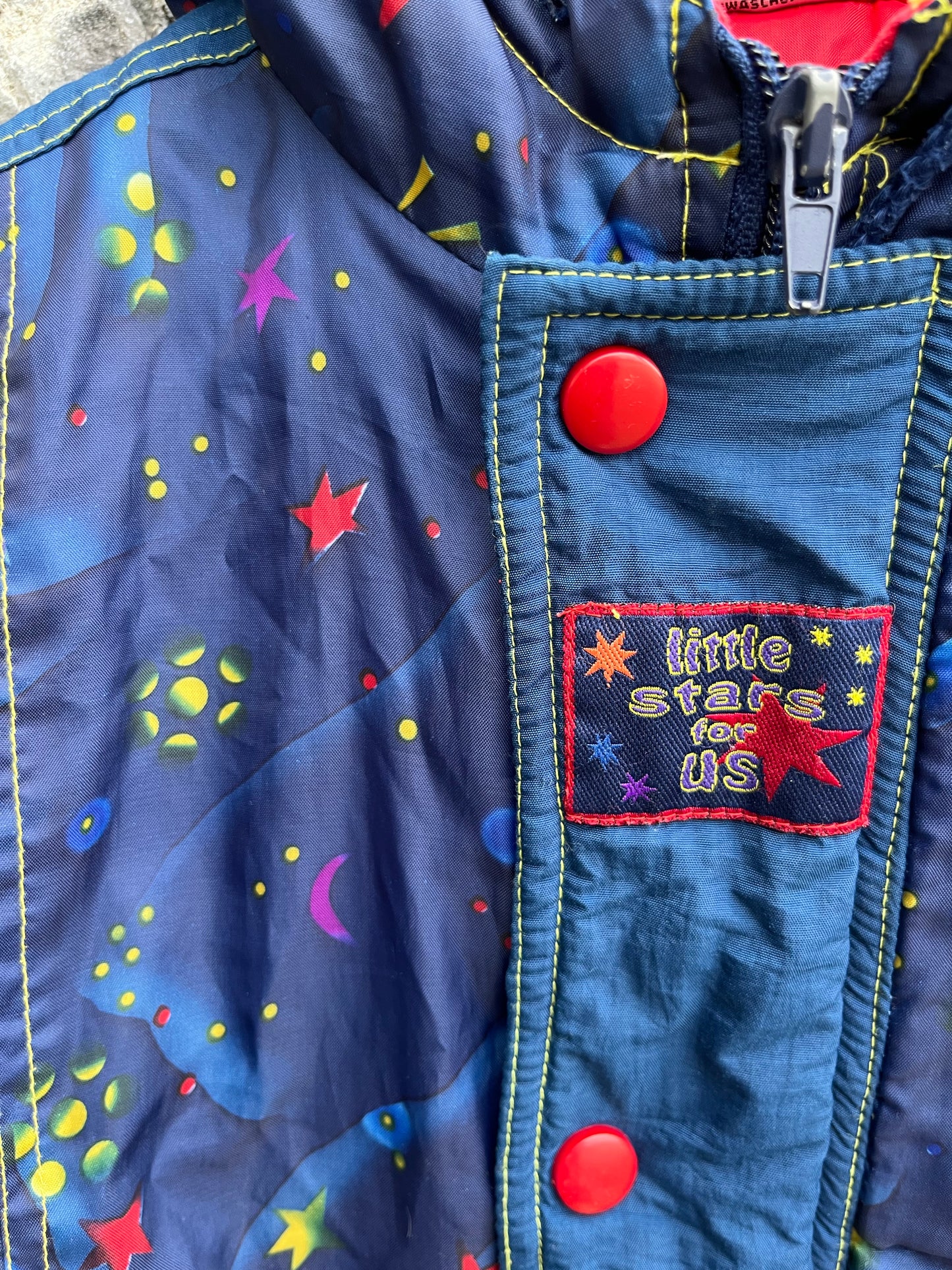 Stars navy pram suit 9-12m (74-80cm)