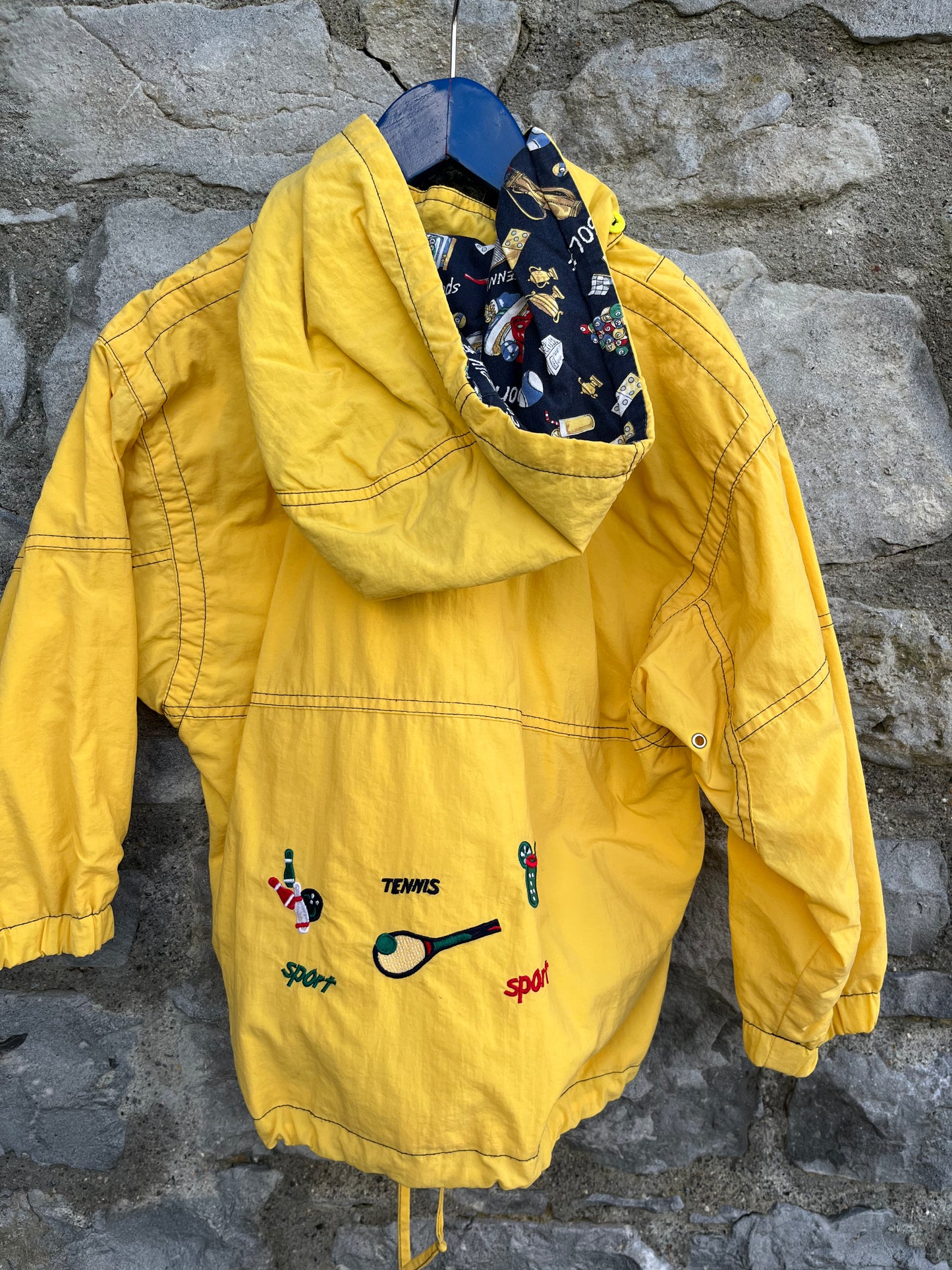 80s yellow jacket 5-6y (110-116cm)
