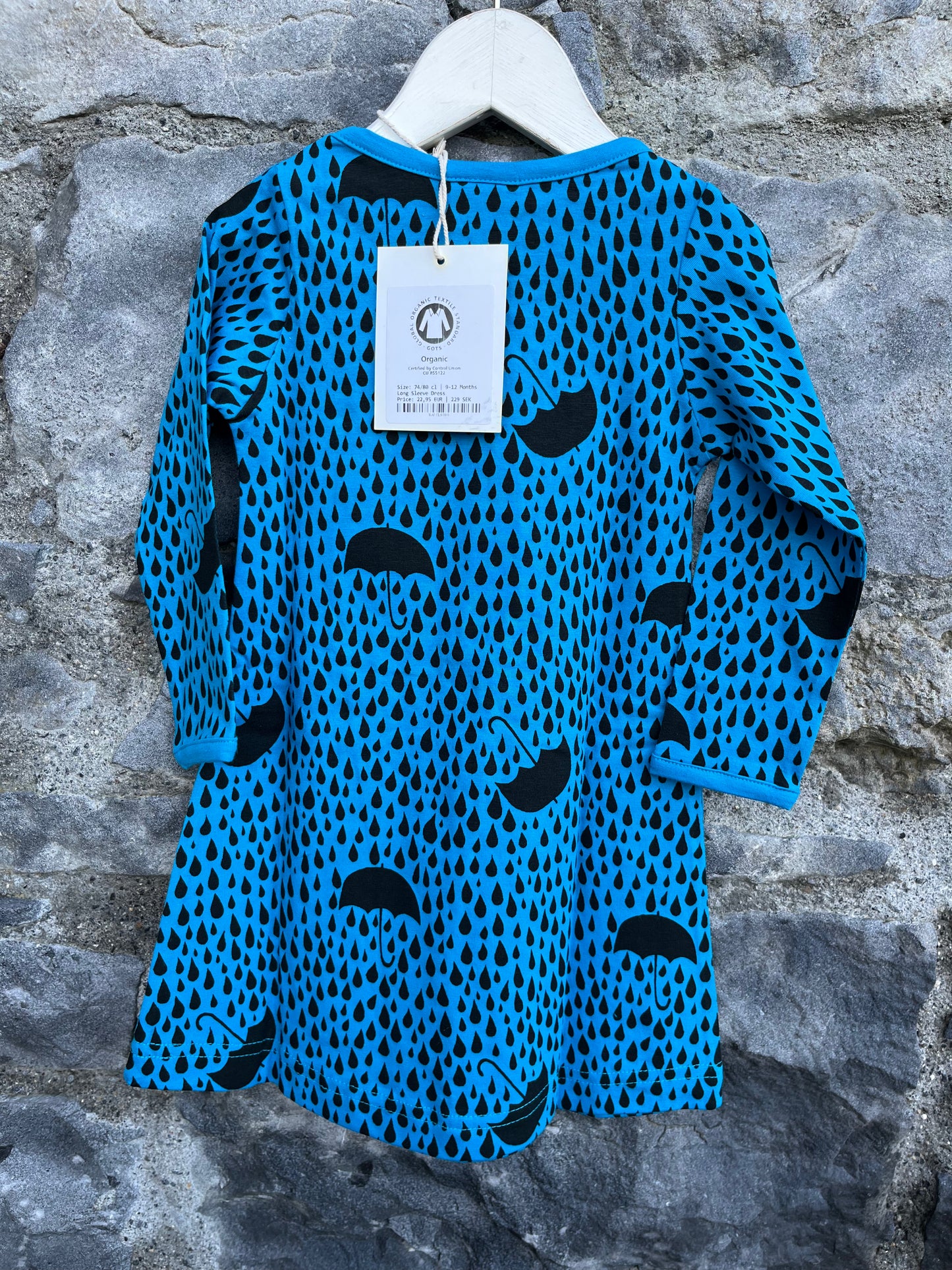 Umbrellas dress 9-12m (74-80cm)
