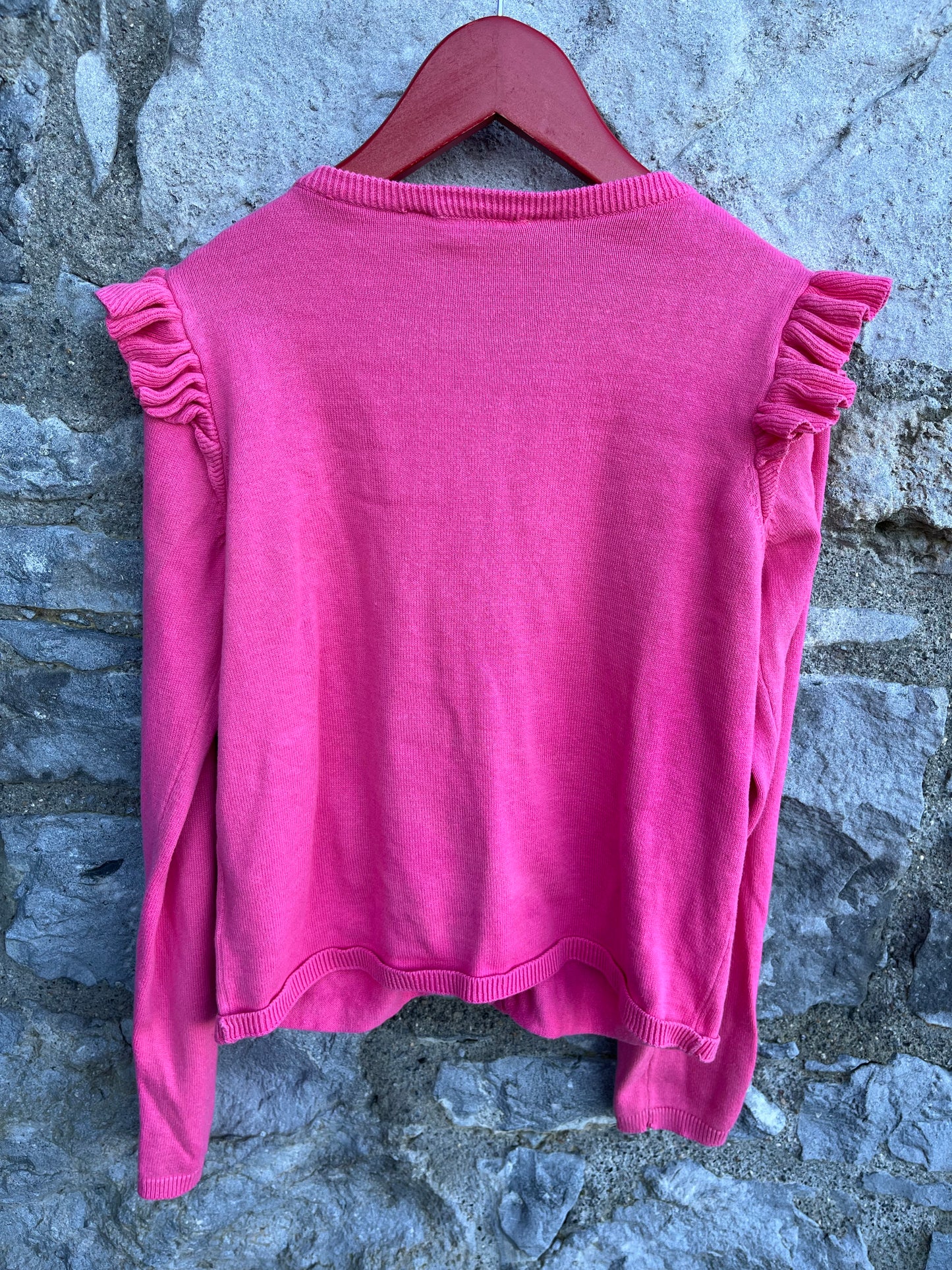 Pink cardigan 9-10y (134-140cm)