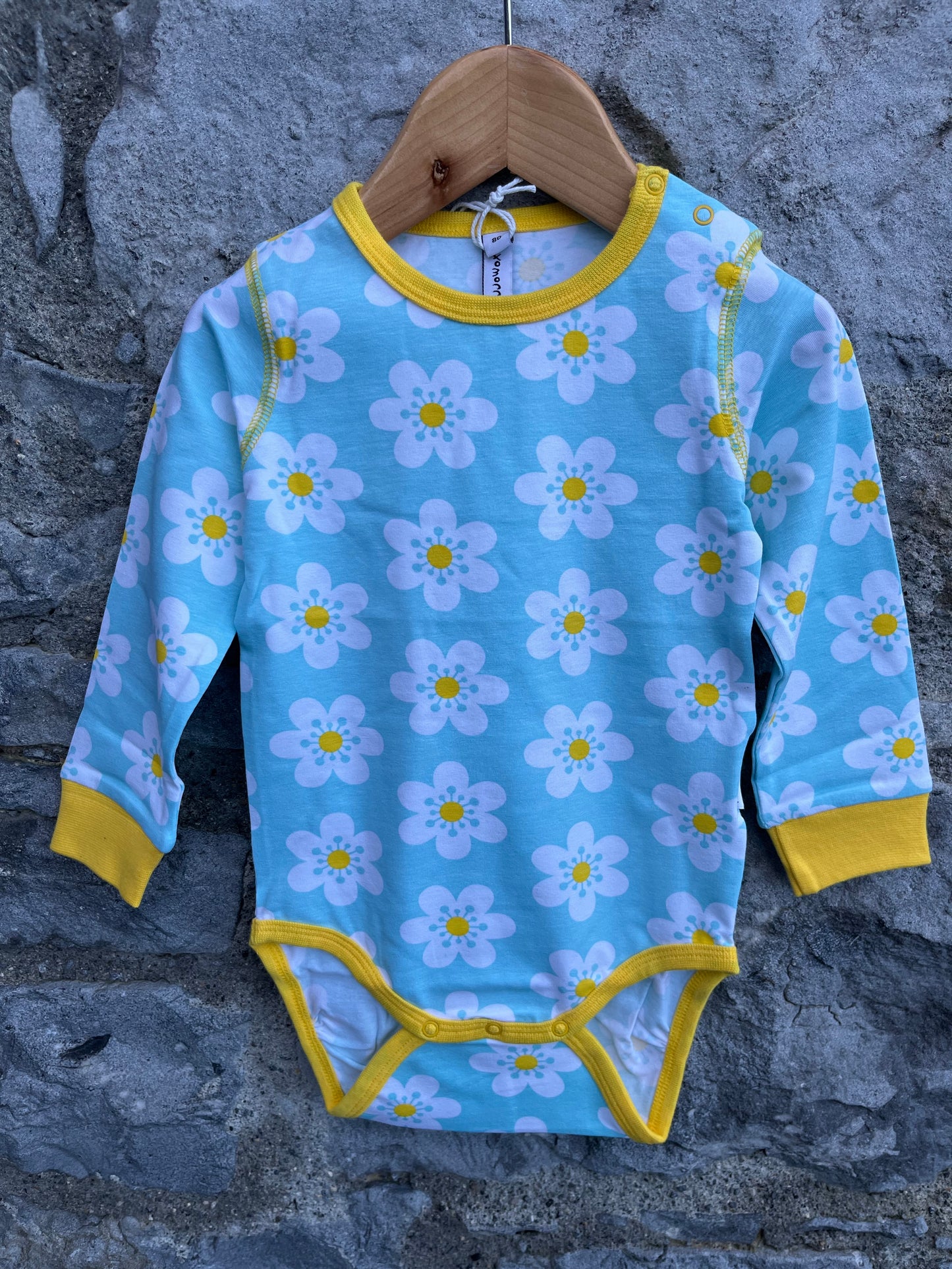 Yellow flower vest 12m (80cm)