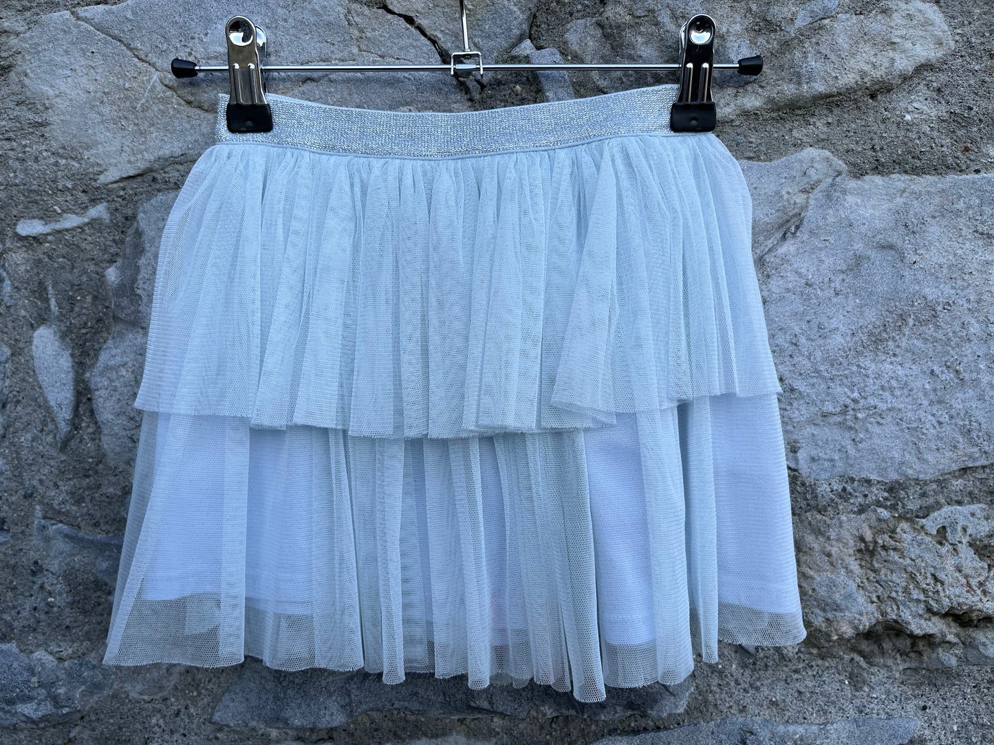 Ice blue net skirt 3-4y (98-104cm)