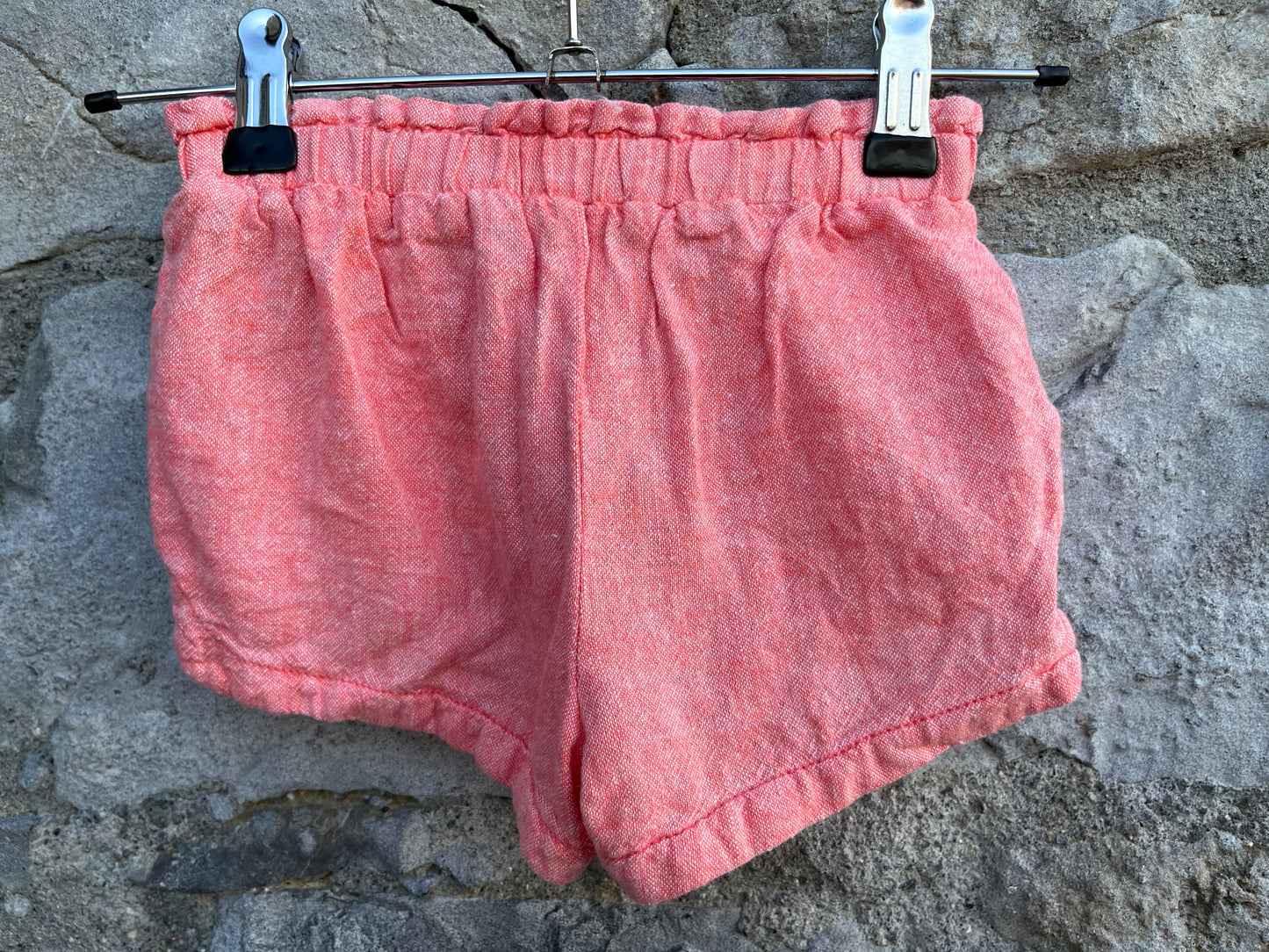 Orange shorts 2-3y (92-98cm)
