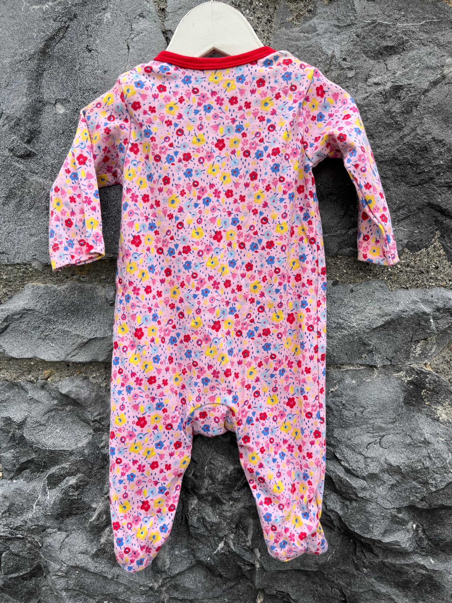 Small flowers onesie Newborn (50-56cm)
