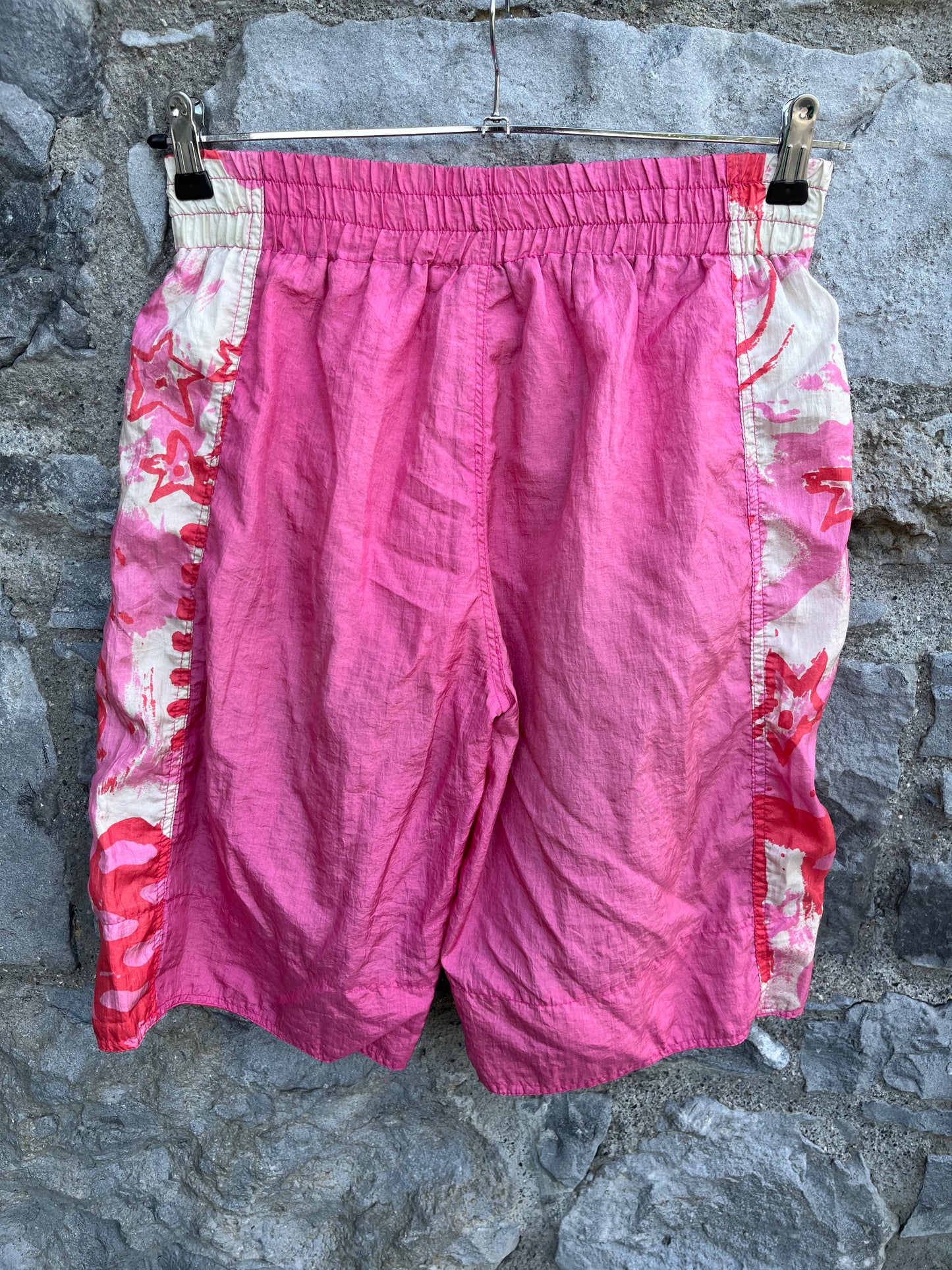 Pink shell shorts S/M