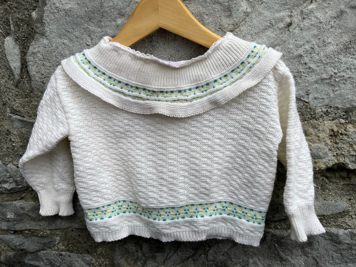 Vintage cardigan 6-9m (68-74cm)