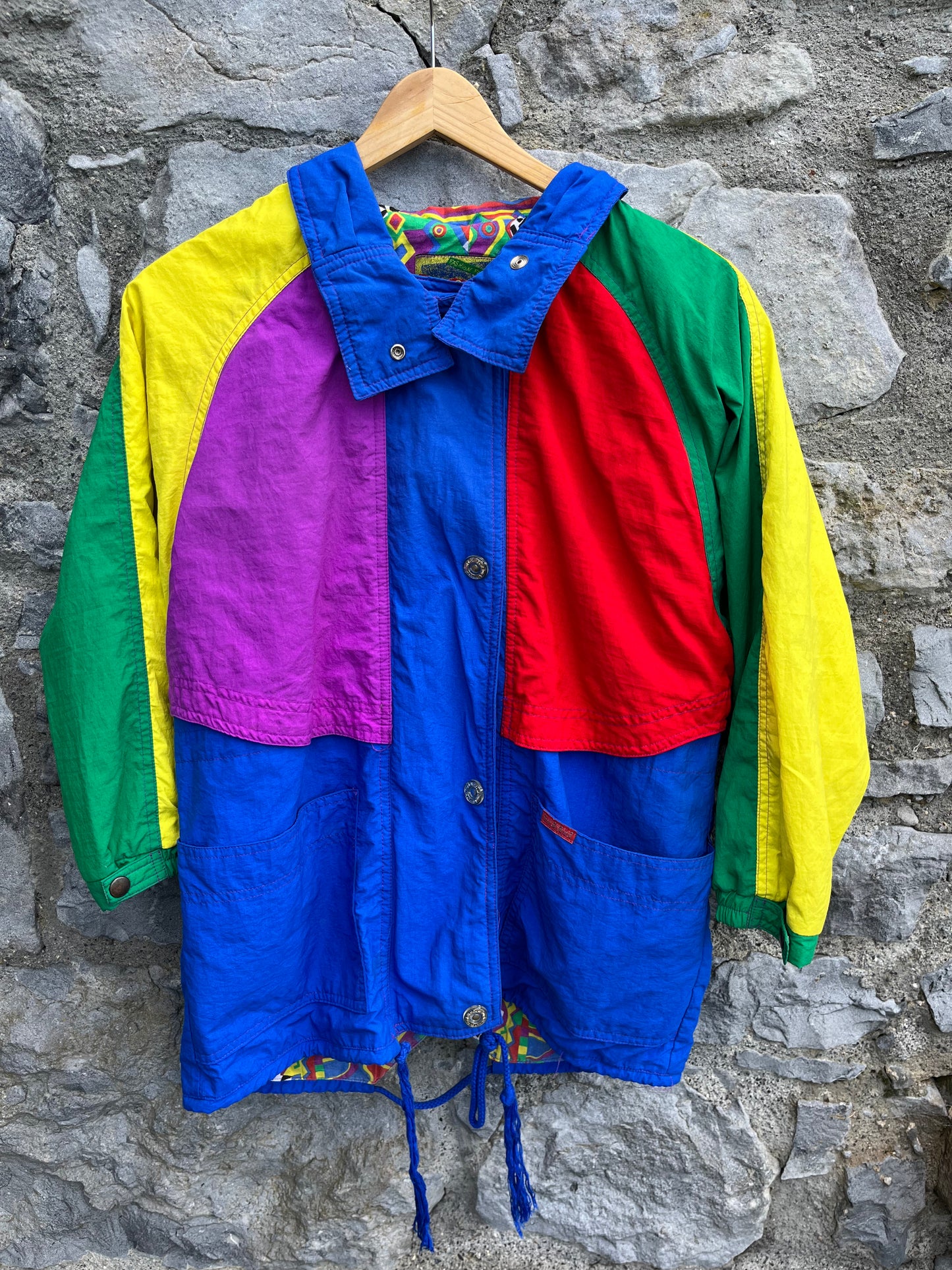 80s colourful jacket 10y (140cm)