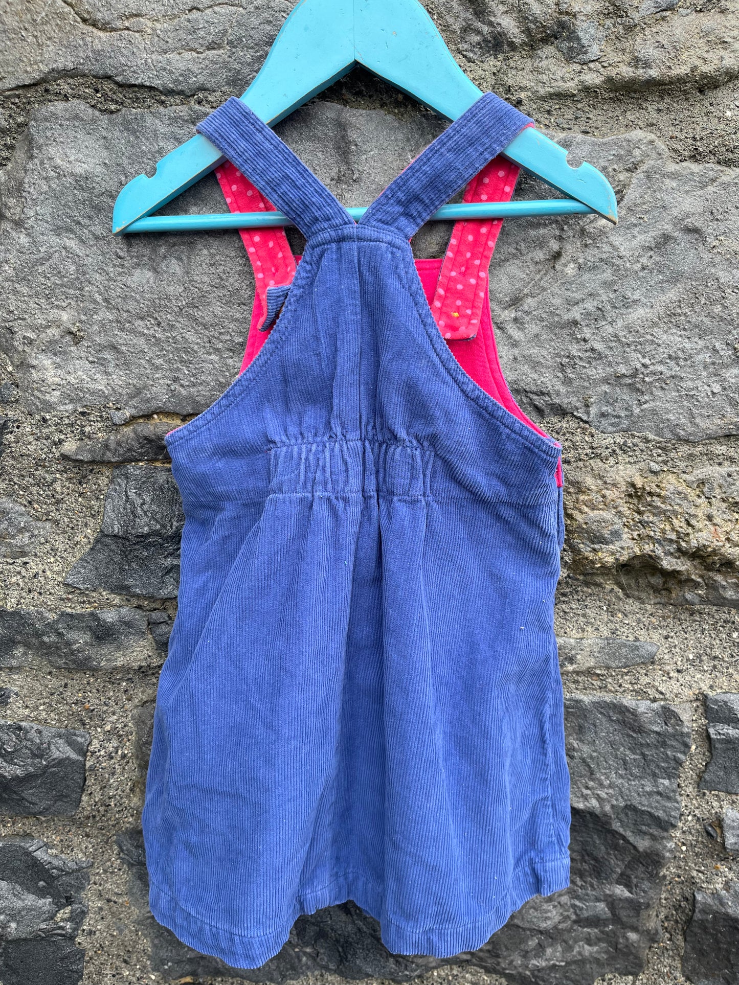 Fox pinafore&tights 12-18m (80-86cm)