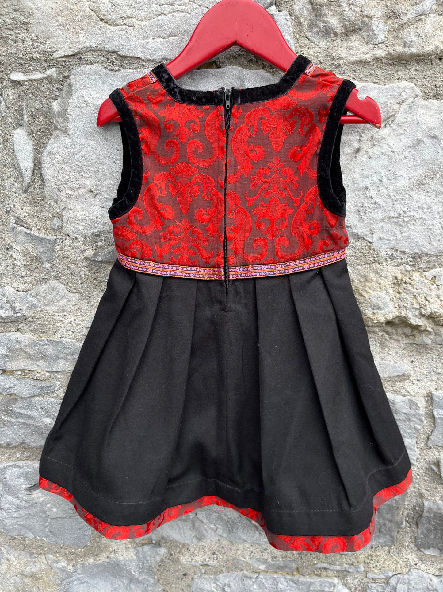 Norwegian folk dress 9-12m (74-80cm)