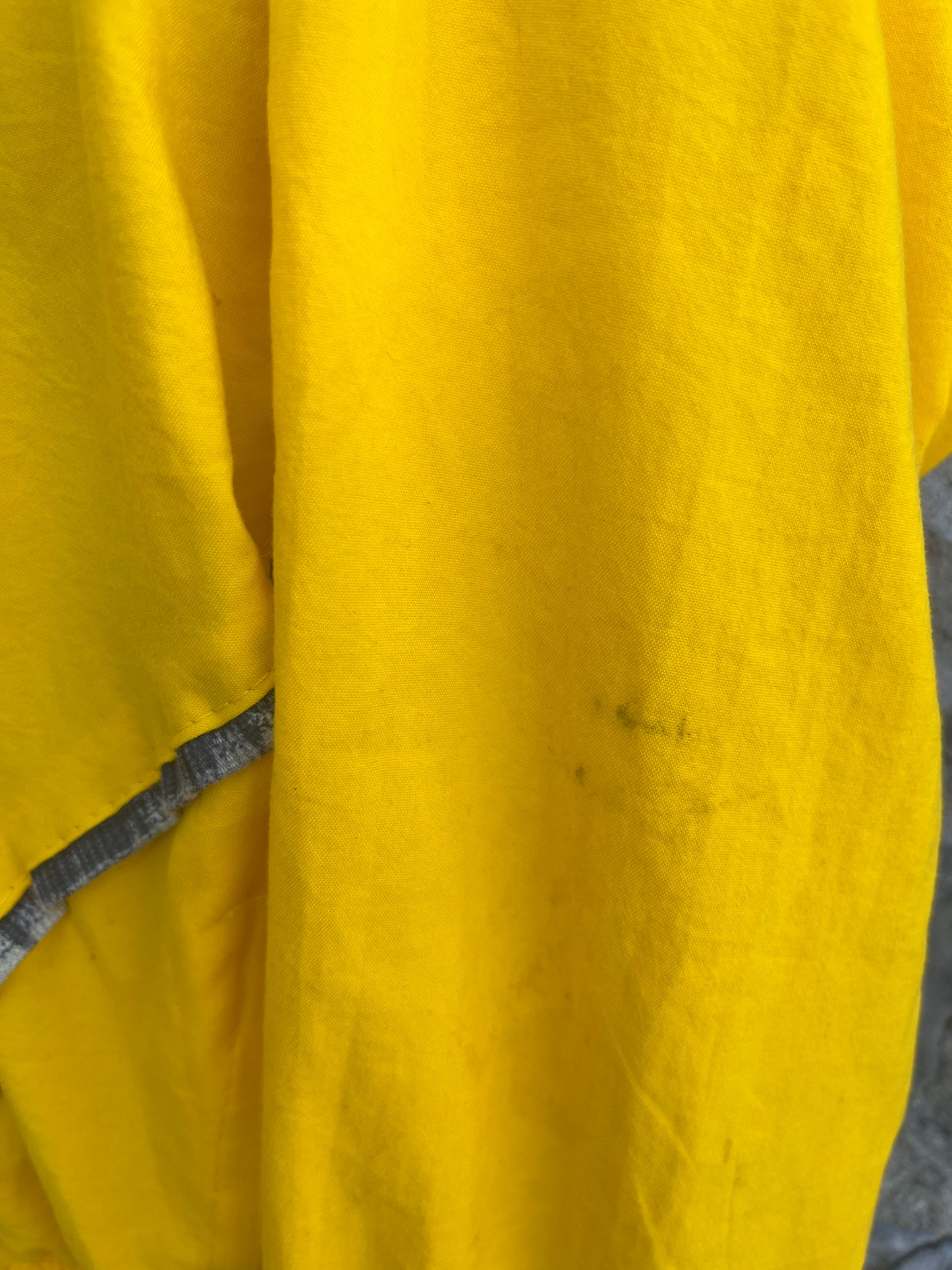 80s yellow shell jacket 8-9y (128-134cm)