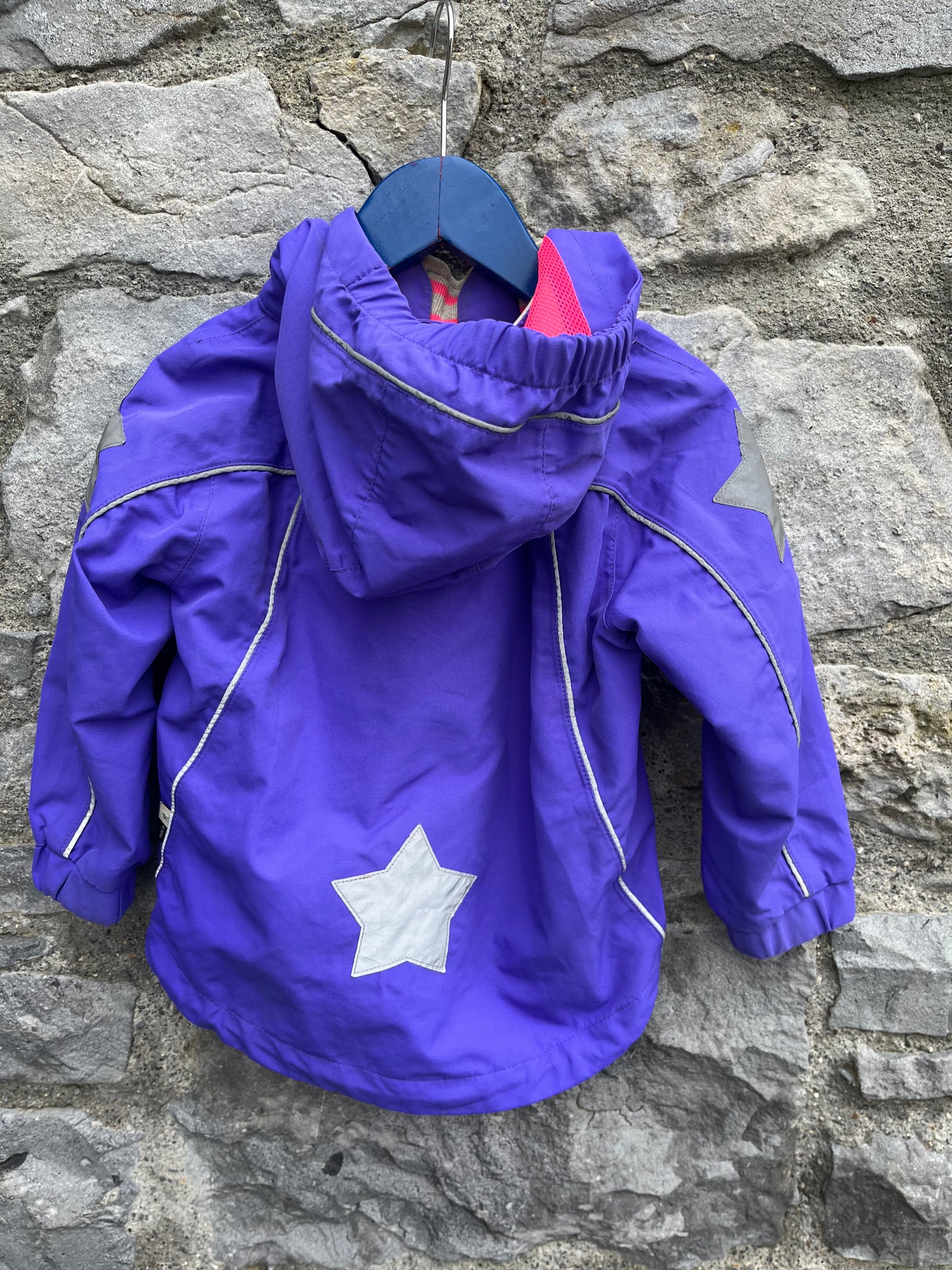 Hopla purple jacket 2y (92cm)
