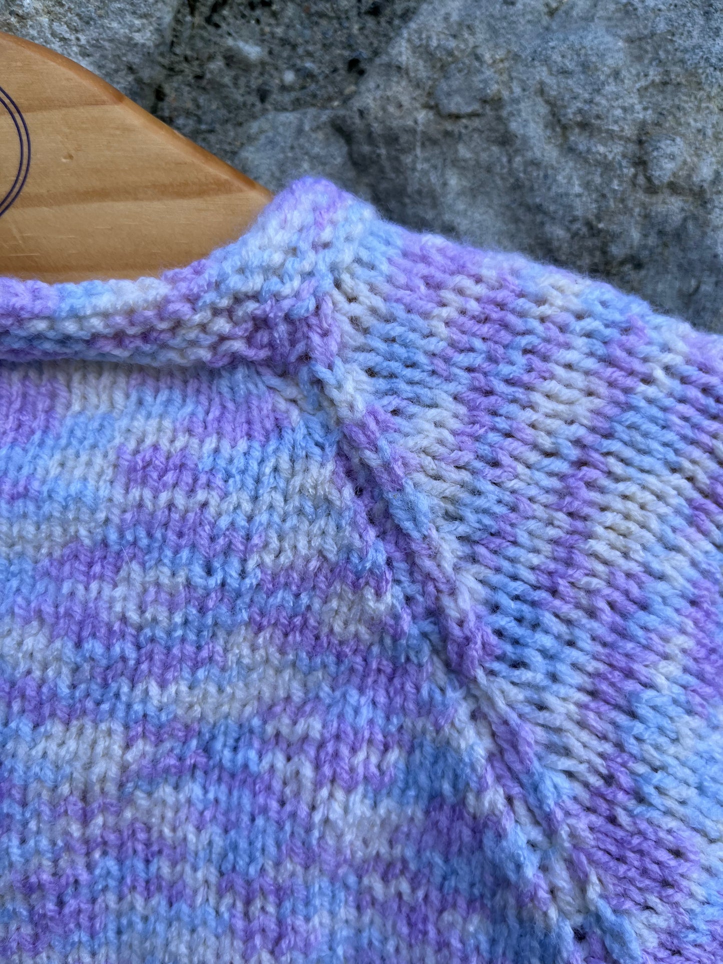 Pastels melange jumper 3-6m (62-68cm)