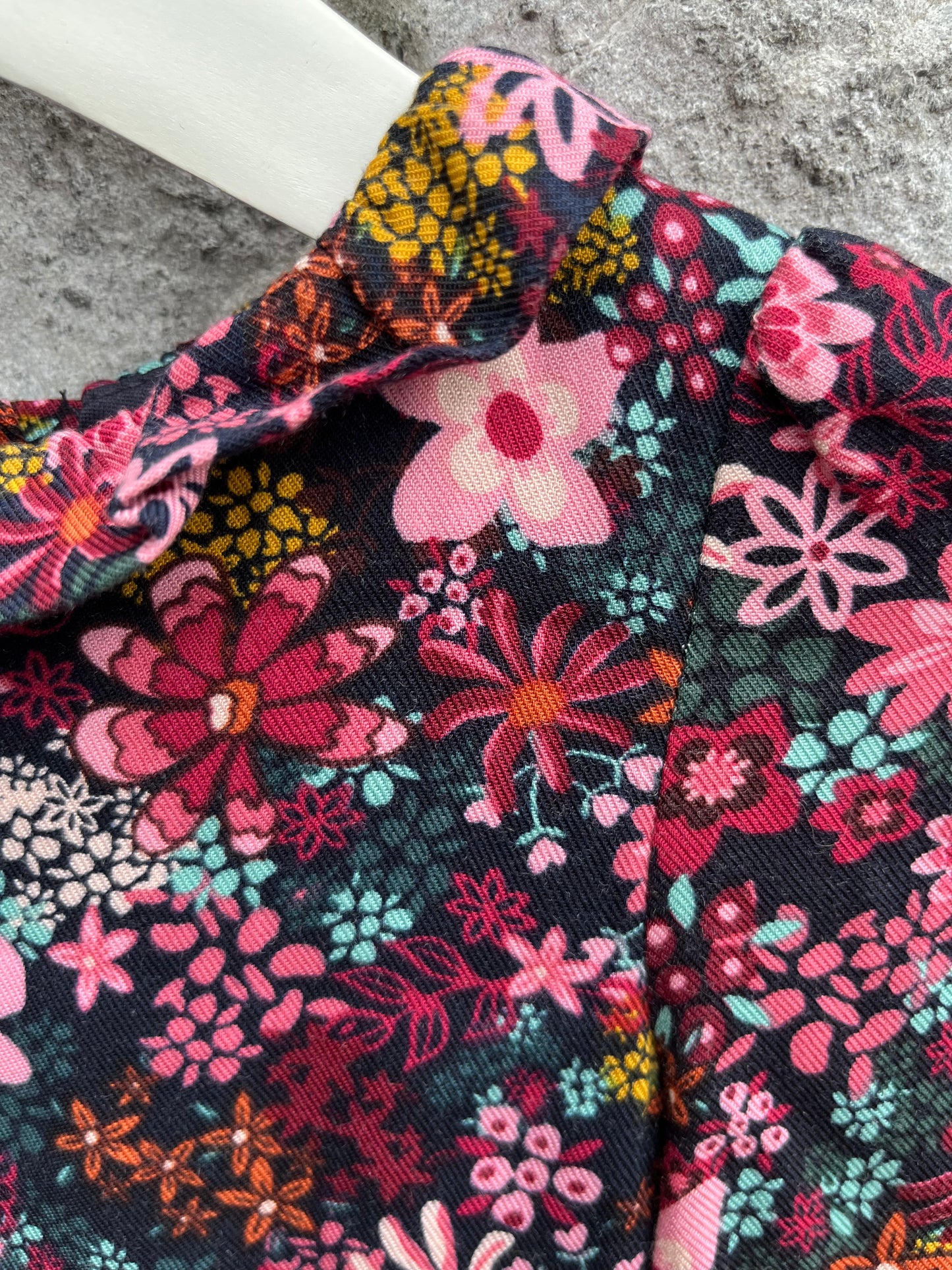 Floral dress 12-18m (80-86cm)