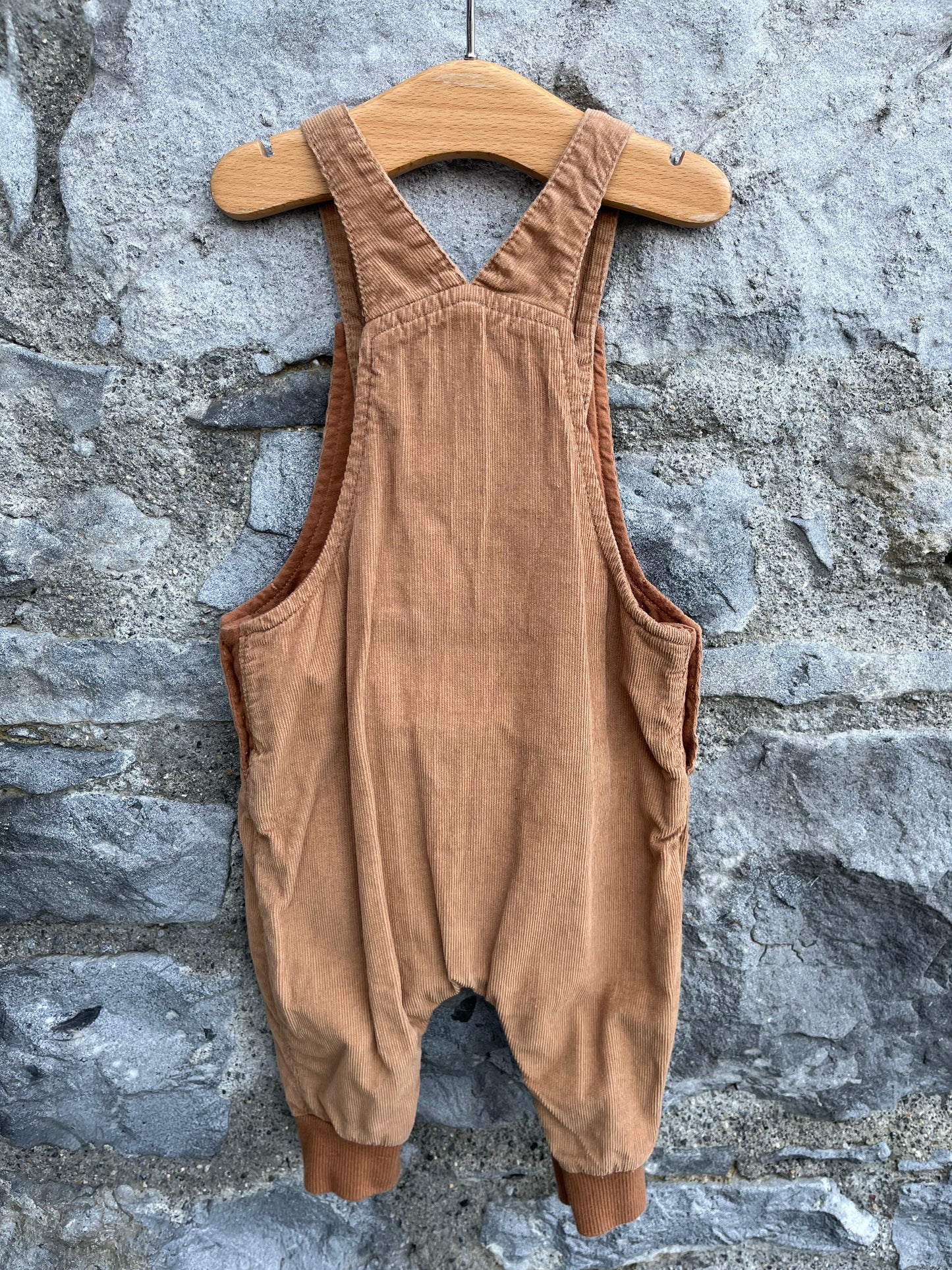 Teddy bear dungarees 3-6m (62-68cm)