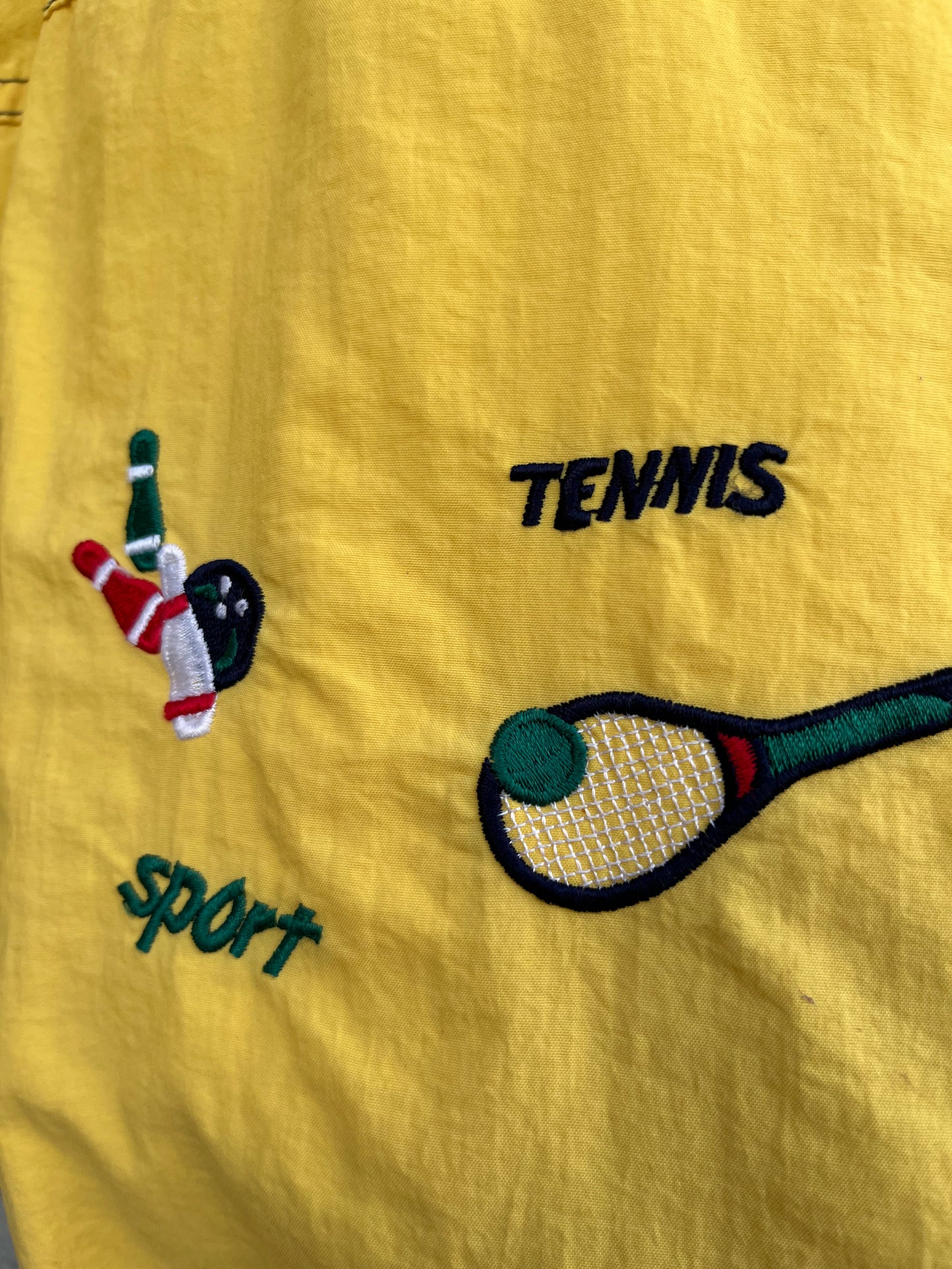 80s yellow jacket 5-6y (110-116cm)