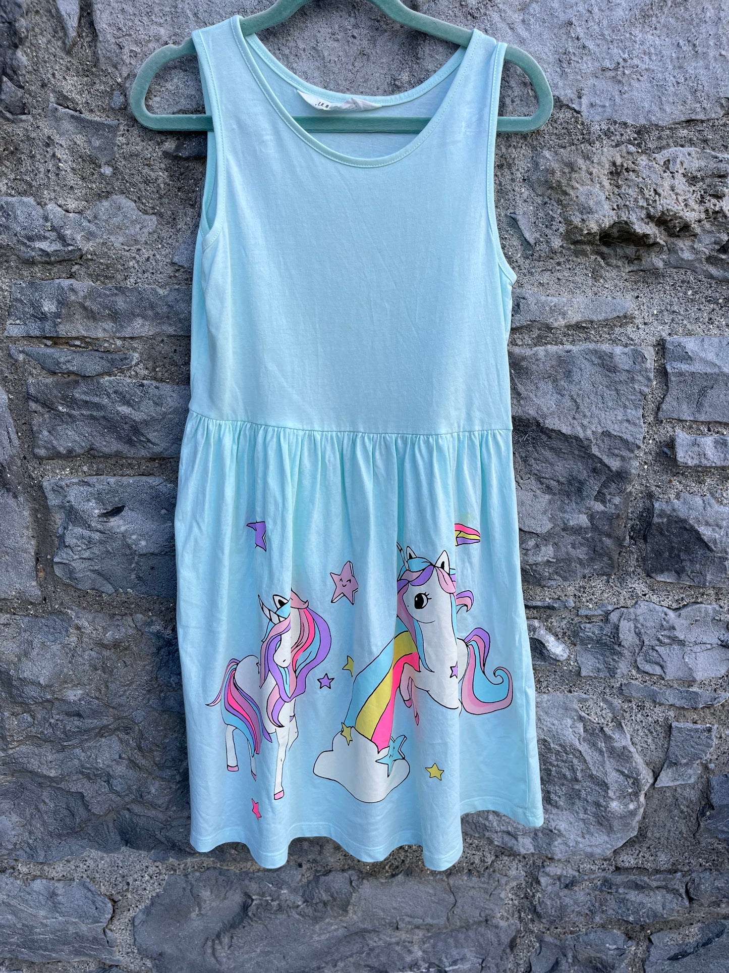 Unicorn dress 9-10y (134-140cm)