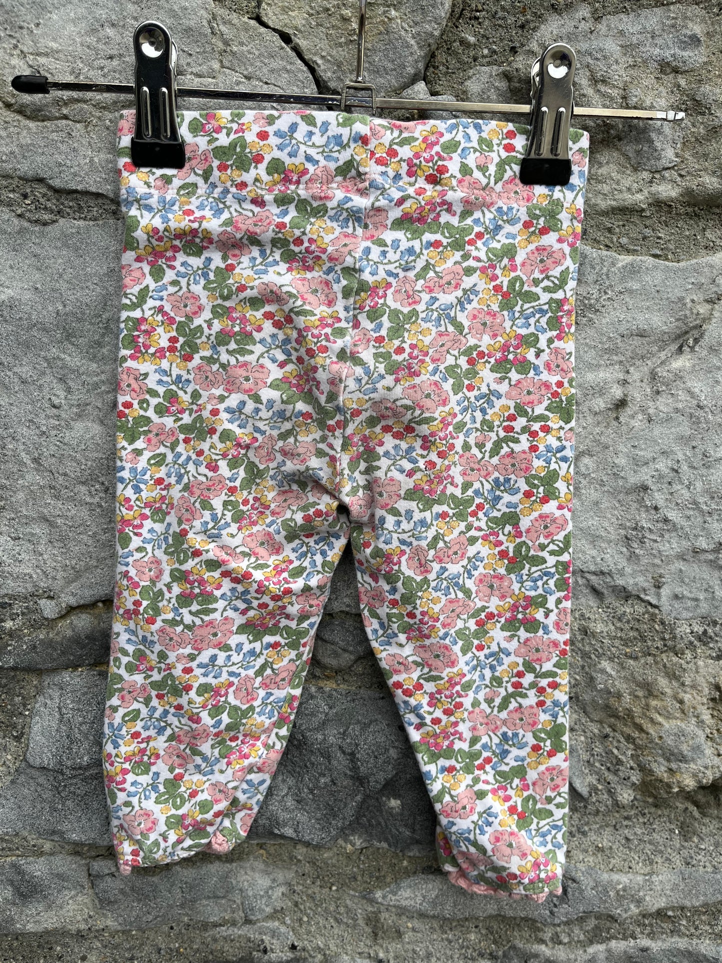 MB Floral short leggings 12-18m (80-86cm)